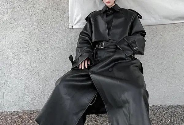 Other Higuchi x Ezaki Faux Leather Belted Trench Coat Size US L / EU 52-54 / 3 - 7 Thumbnail