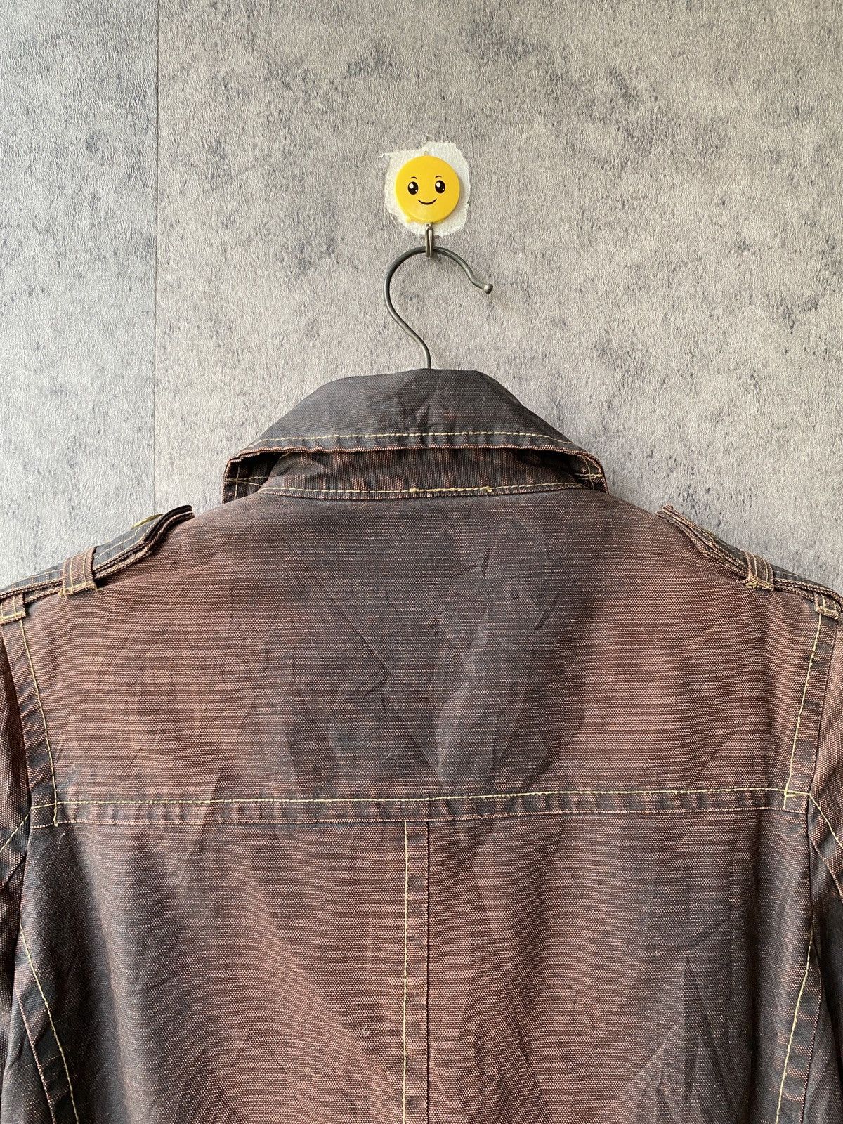 Japanese Brand Icom Japan By Ttu Waxed Biker Jacket Size US M / EU 48-50 / 2 - 10 Thumbnail