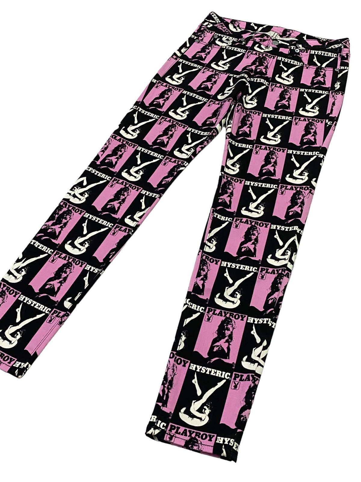 Hysteric Glamour Hysteric Glamour X Play Boy Full Print Stretch Jeans Size 28" / US 6 / IT 42 - 21 Thumbnail