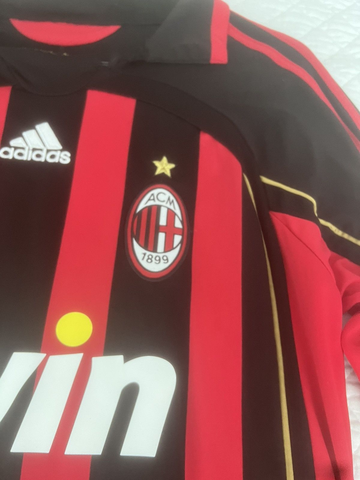 Adidas × Vintage Rare AC Milan Jersey Ronaldo 99 Size US L / EU 52-54 / 3 - 2 Thumbnail