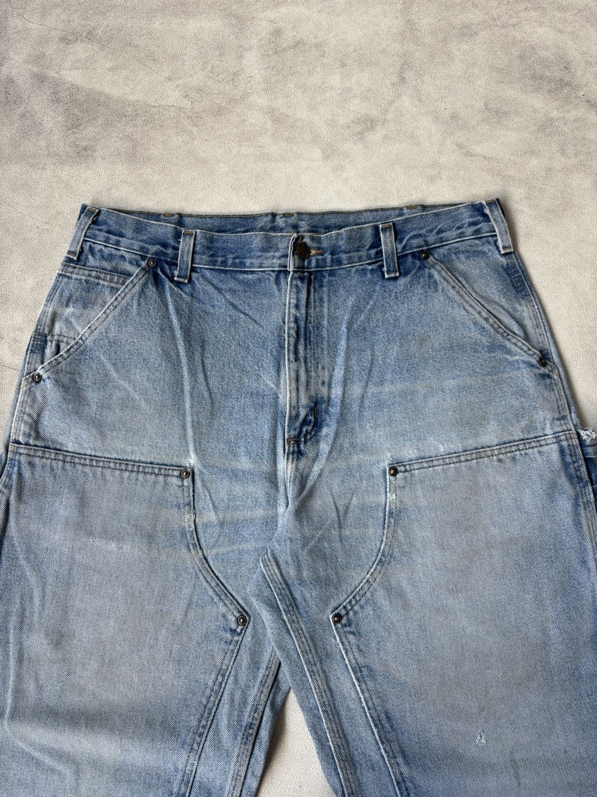 Carhartt ⚒️SOLD⚒️faded carhartt double knee B73 size 36 Size US 36 / EU 52 - 5 Thumbnail