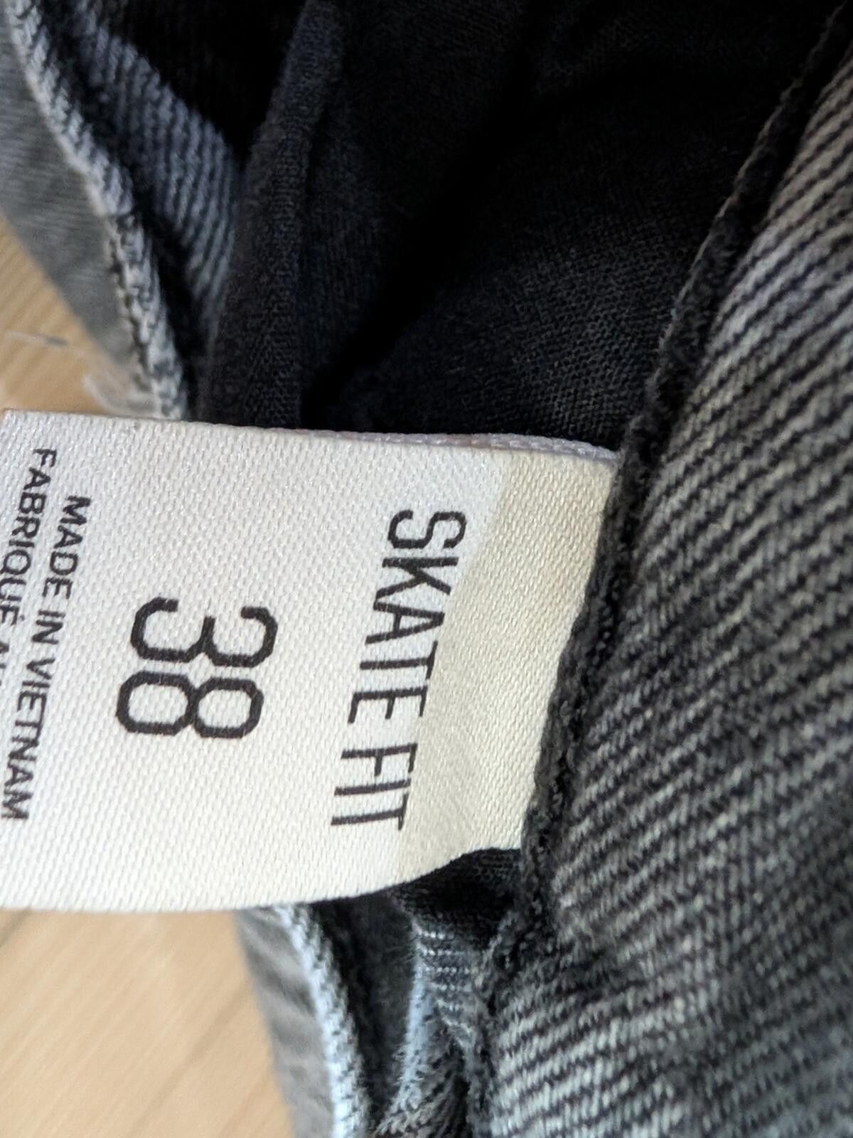 Bdg BDG Gray Washed Cargo Pants Size 38" / US 16 / IT 52 - 3 Thumbnail