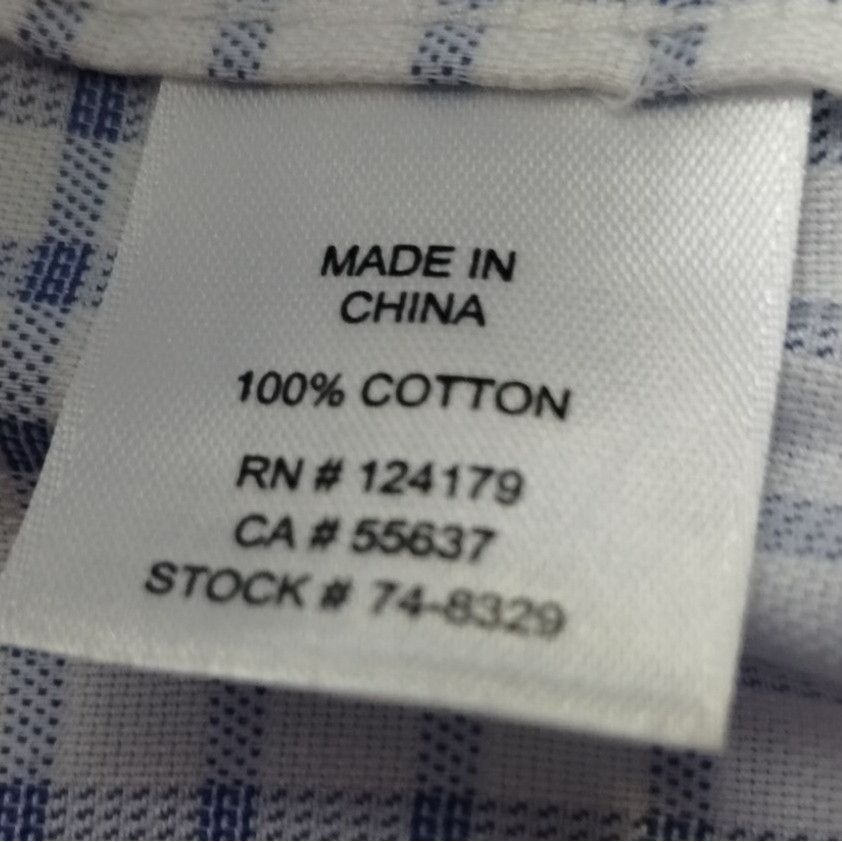 Johnston & Murphy Johnston&Murphy Men's Blue/White Shirt/ButtonUp SzXL SKU3789 Size US XL / EU 56 / 4 - 5 Thumbnail