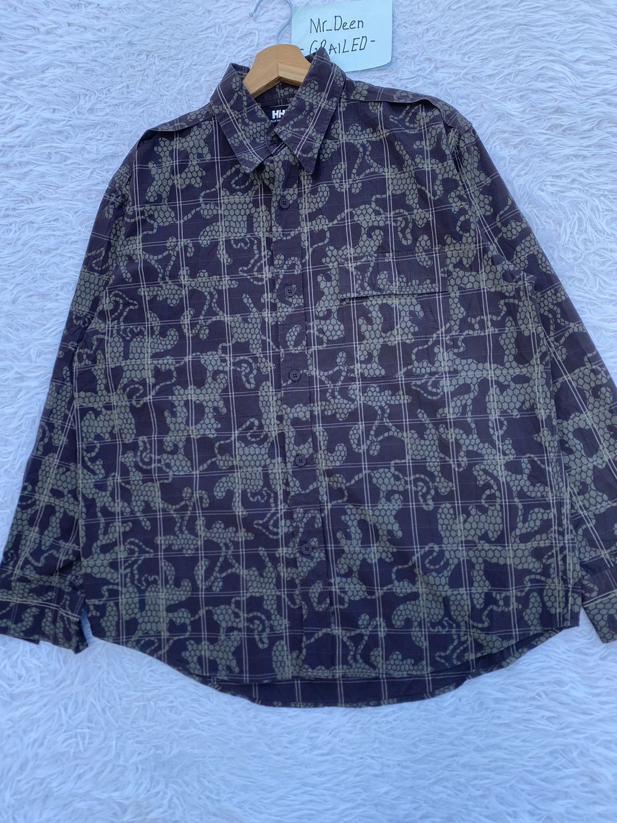 Helly Hansen Rare Helly Hansen Camo Button Ups Shirt Size US M / EU 48-50 / 2 - 6 Thumbnail