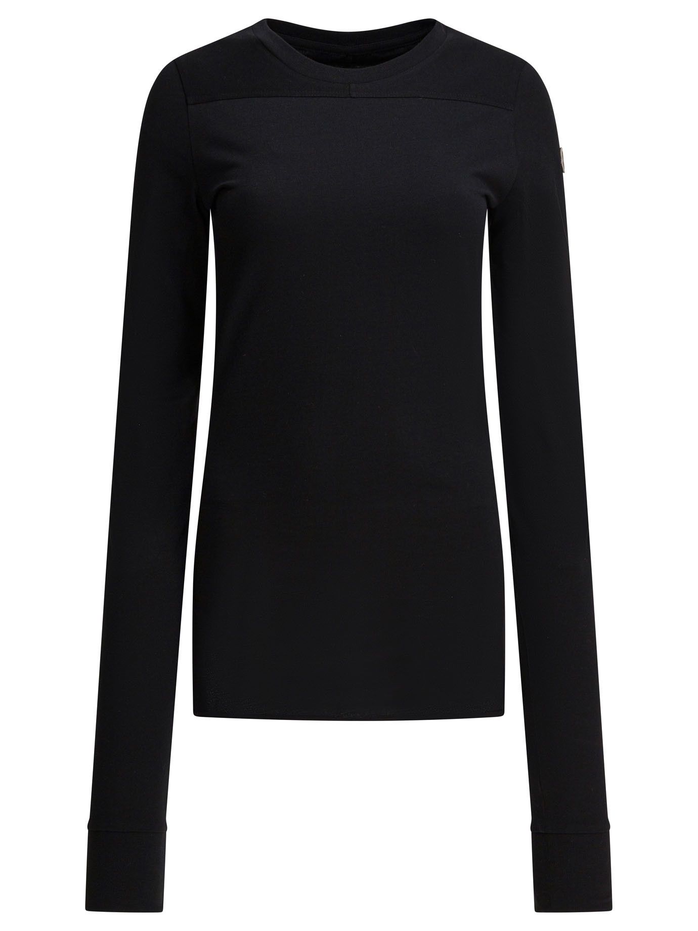 Rick Owens Rick Owens Cotton Jersey T-Shirt X Moncler tag size M Women - USA Duties Paid Size M / US 6-8 / IT 42-44 - 1 Thumbnail