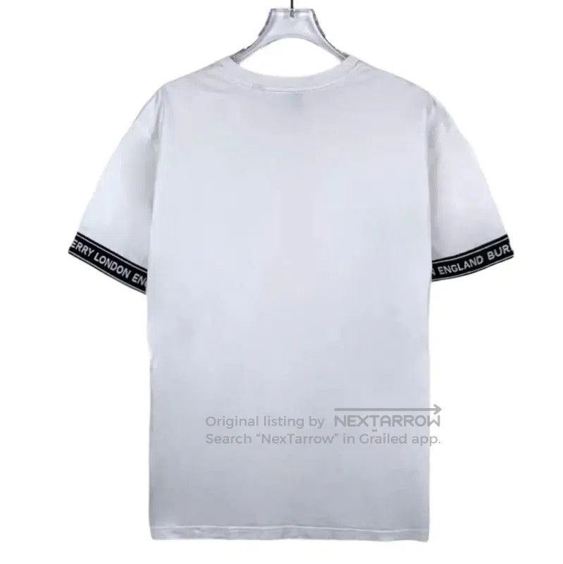 Burberry Burberry White Cotton Men’s T. Size US XXS / EU 40 - 2 Thumbnail