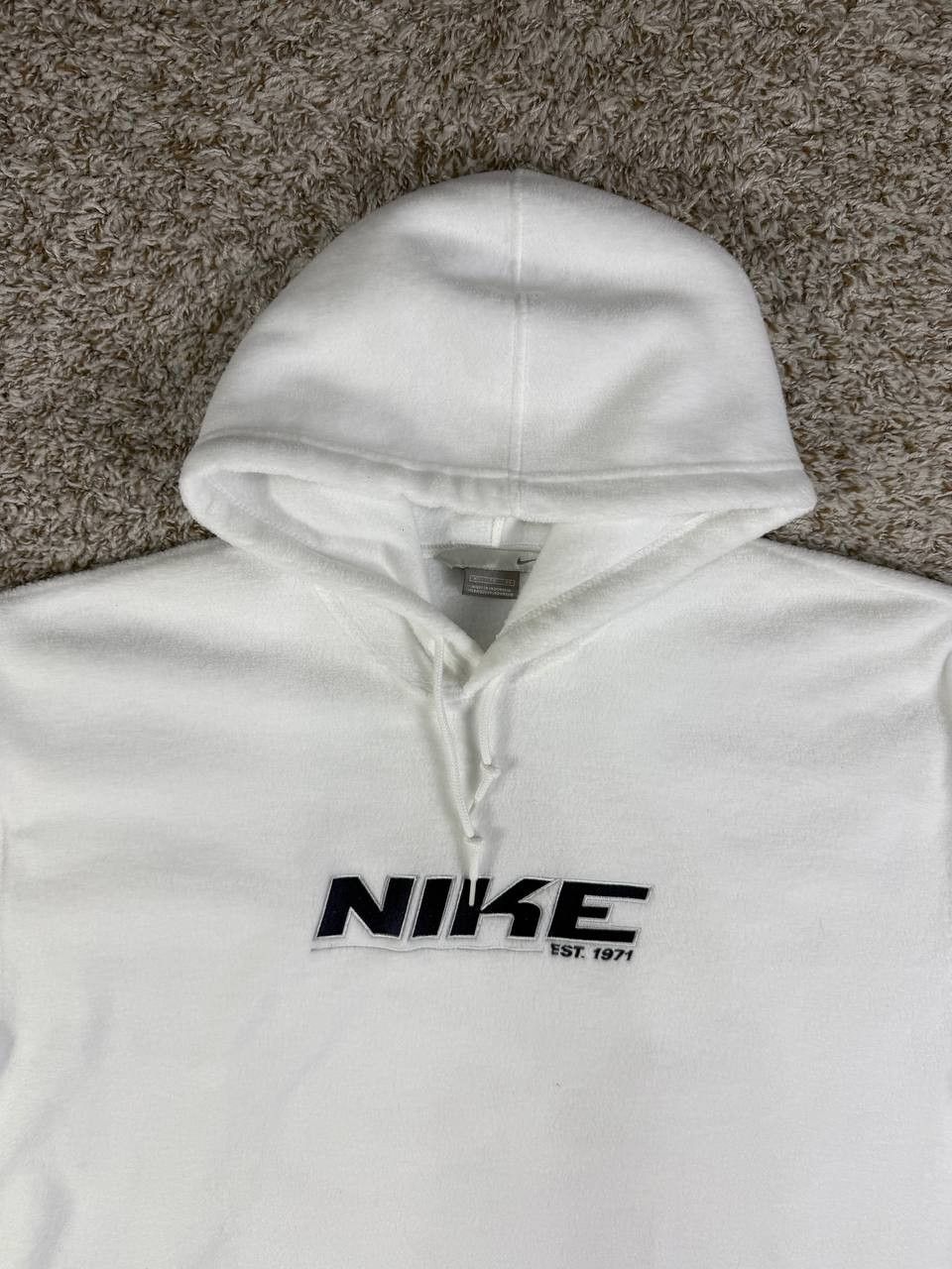 Nike Vintage Nike Fleece Lined Pullover Gray Label Y2K 2000s Size US XL / EU 56 / 4 - 2 Thumbnail