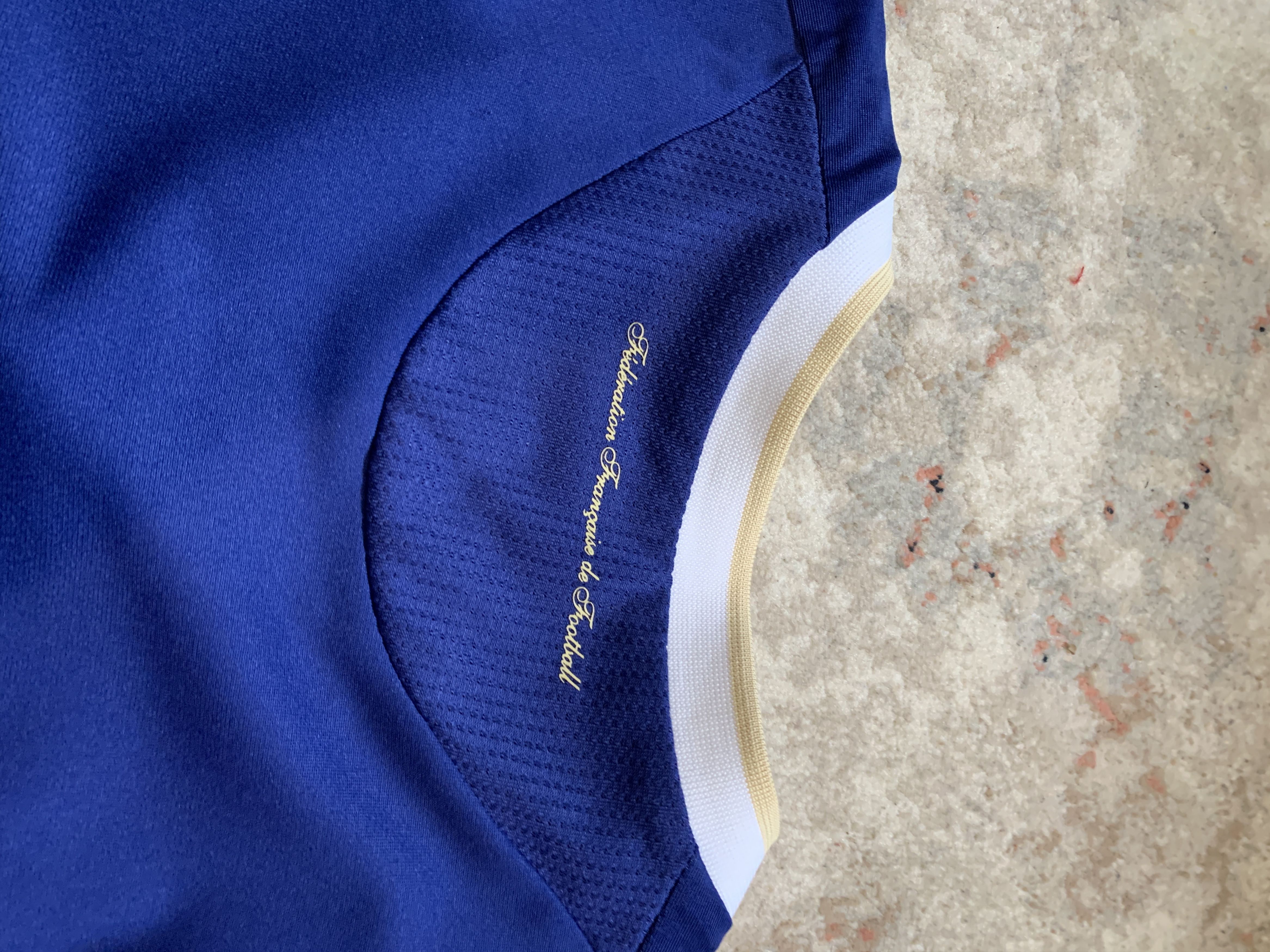 Adidas Adidas France 2009-2010 Home Jersey Size US XXL / EU 58 / 5 - 8 Thumbnail