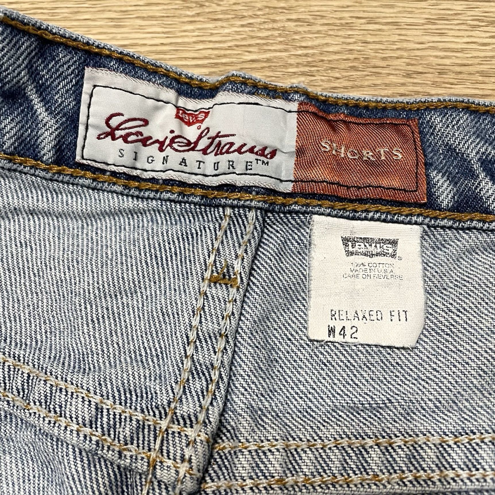 Levi's VINTAGE Levi's 540 Bermuda Shorts Men’s Size 42 Blue Relaxed Fit Size US 42 / EU 58 - 2 Thumbnail