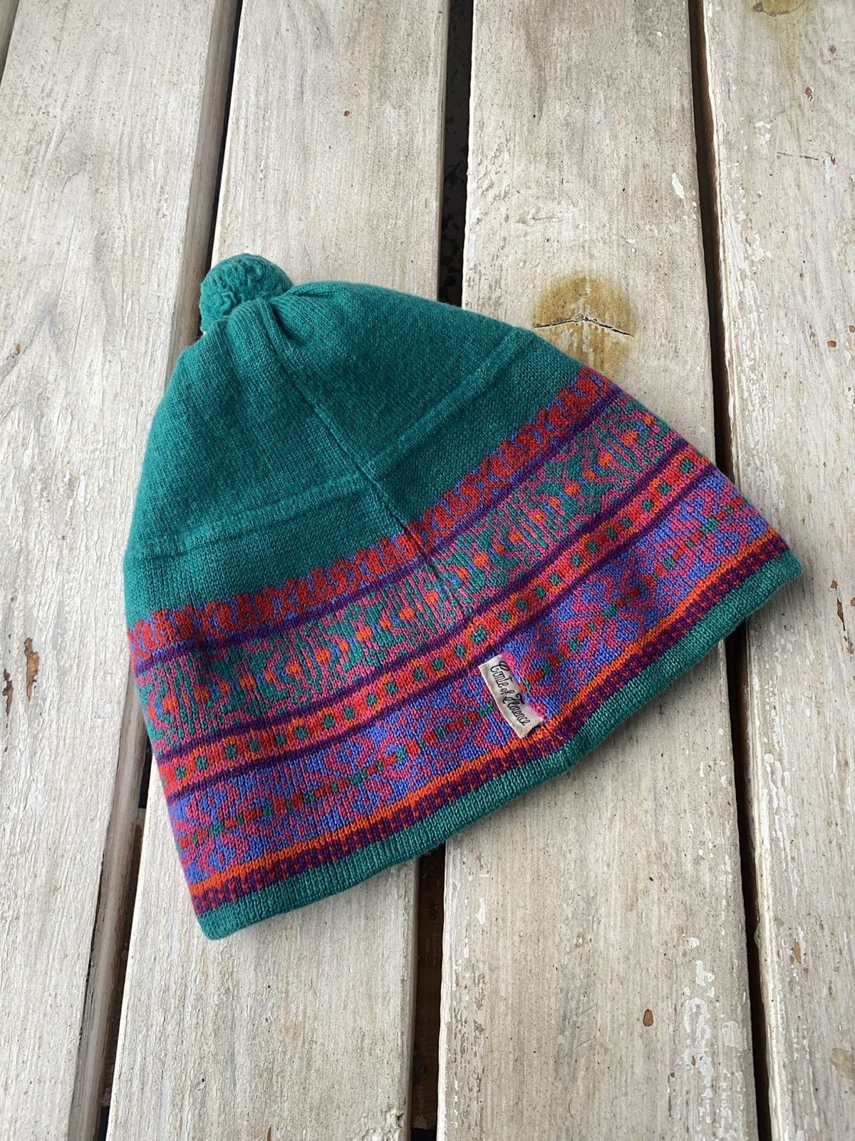 Conte of Florence × Vintage Conte Of Florence Vintage Fleece Ski Beanie Hat Size ONE SIZE - 3 Thumbnail