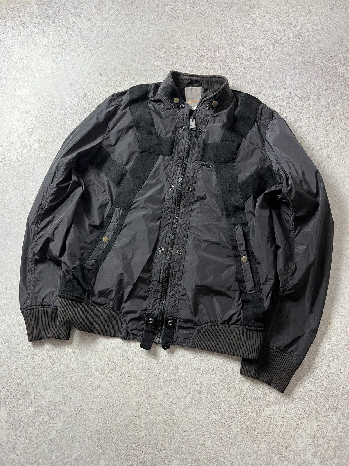 Diesel RARE DIESEL NYLON VINTAGE JACKET LIMITED EDITION OPIUM AK-47 Size US L / EU 52-54 / 3 - 1 Thumbnail