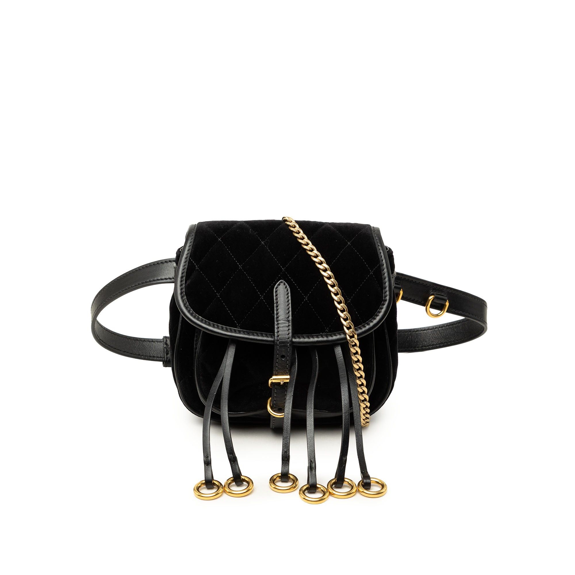 Prada Impuntu Velluto Corsaire Crossbody Size ONE SIZE - 1 Thumbnail