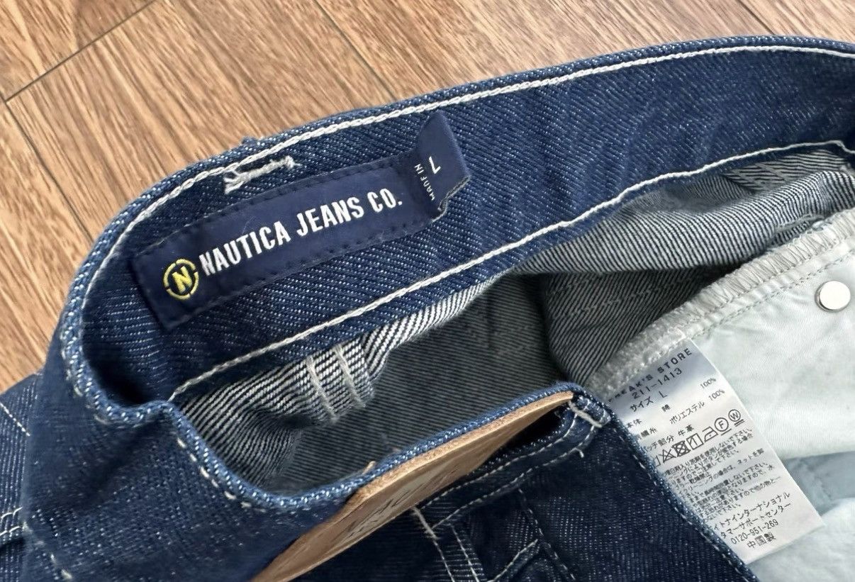 Nautica NAUTICA BAGGY JEAN 14oz Heavyweight Loose-Fit Denim Pants Size US 36 / EU 52 - 4 Thumbnail