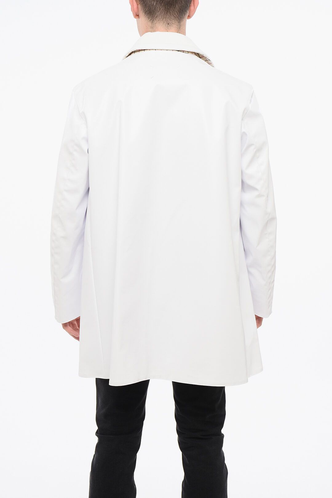 Maison Margiela og1mm0825 Waterproof Trench Coat in White Size US L / EU 52-54 / 3 - 2 Thumbnail