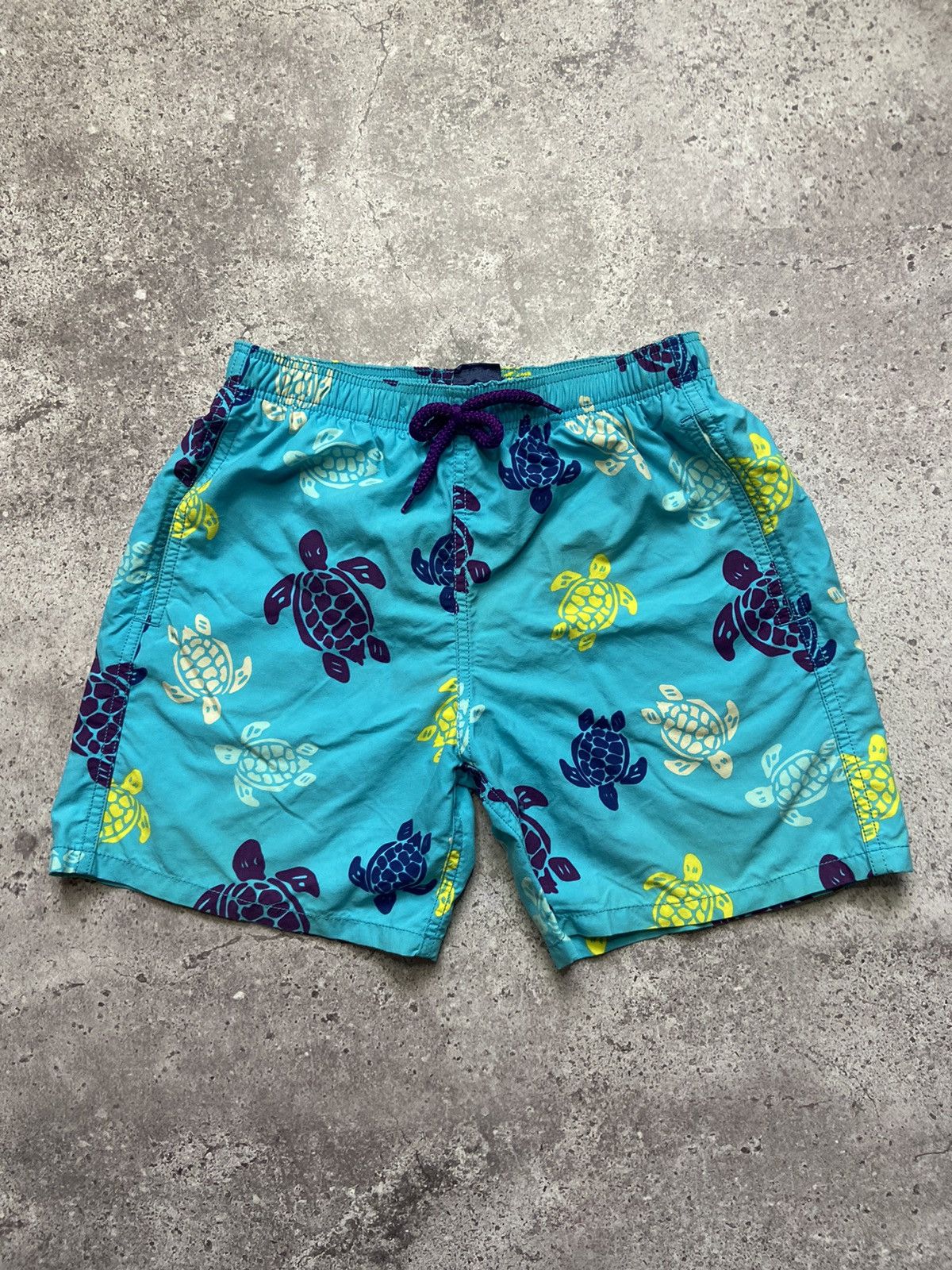 Vilebrequin Vilebrequin Turtle Print Beach Kids Shorts Size US 26 / EU 42 - 2 Thumbnail