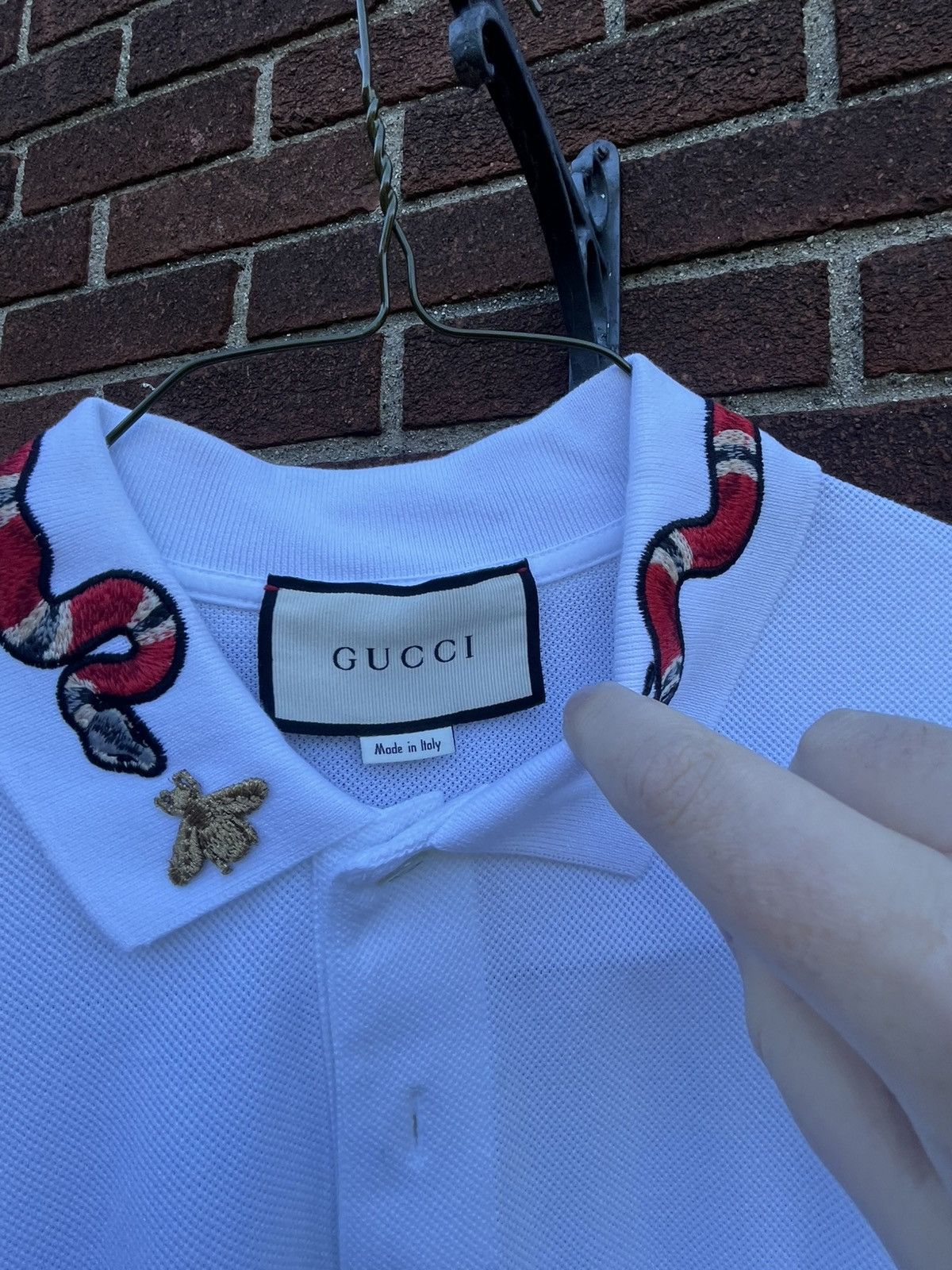 Gucci Gucci King Snake Polo Size US XXL / EU 58 / 5 - 2 Thumbnail