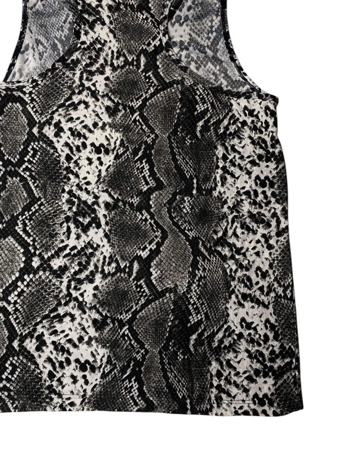 If Six Was Nine 2000's Cute Acute Snakeskin Tanktop Size US XS / EU 42 / 0 - 6 Thumbnail