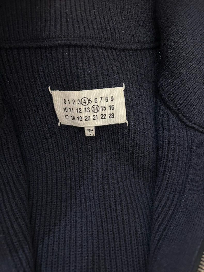 Maison Margiela Maison Margiela Men's stand-up collar zipper cardigan sweat Size US XL / EU 56 / 4 - 3 Thumbnail