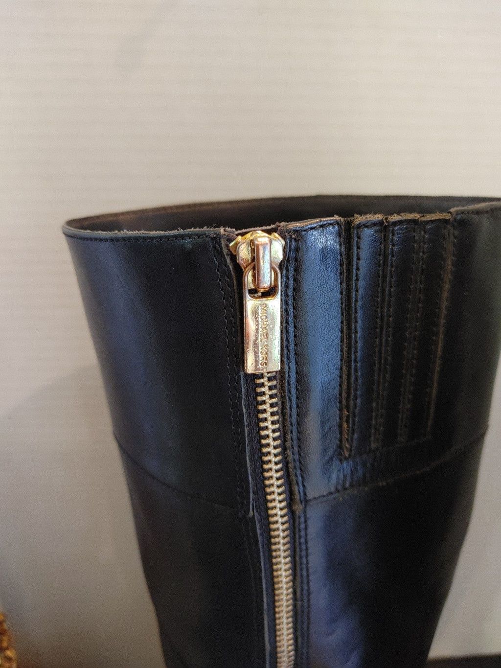 Michael Kors Michael Kors Rory Leather Boots Size 6M Size US 6 / IT 36 - 3 Thumbnail