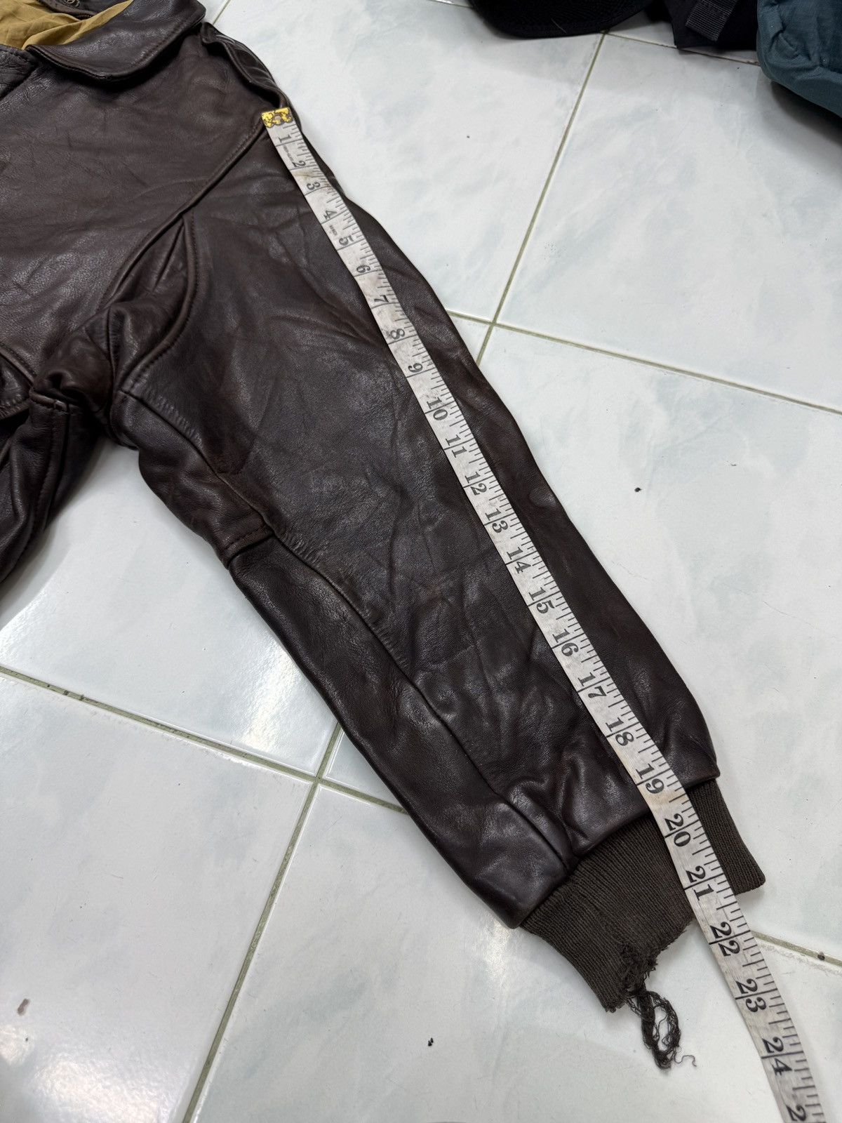 Genuine Leather 🔥🔥🔥ARCHIVE VTG A2 LEATHER FLIGHT JACKET Size US M / EU 48-50 / 2 - 19 Thumbnail
