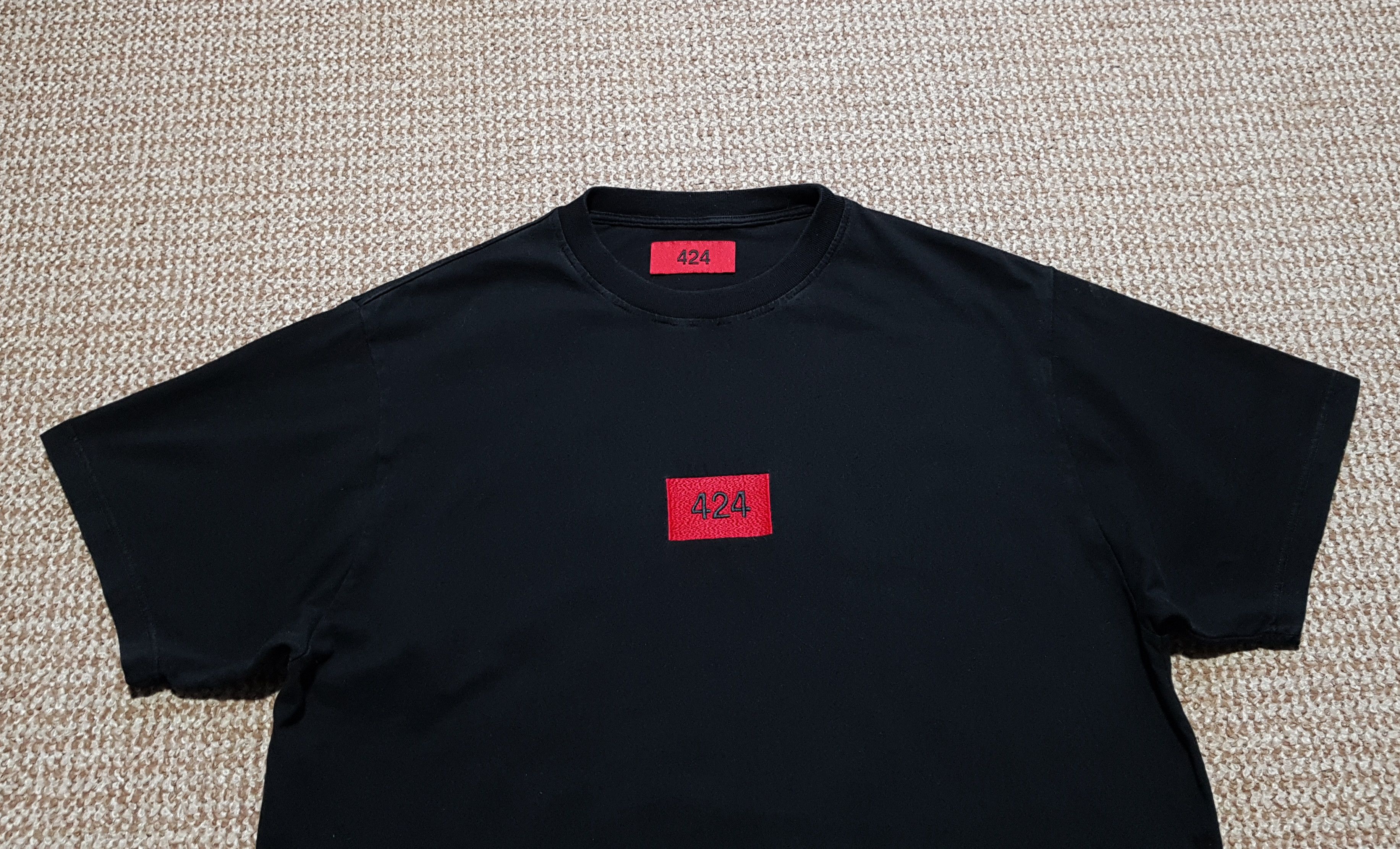 424 424 Logo Men's Short-Sleeve T-Shirt sz M Size US M / EU 48-50 / 2 - 2 Thumbnail