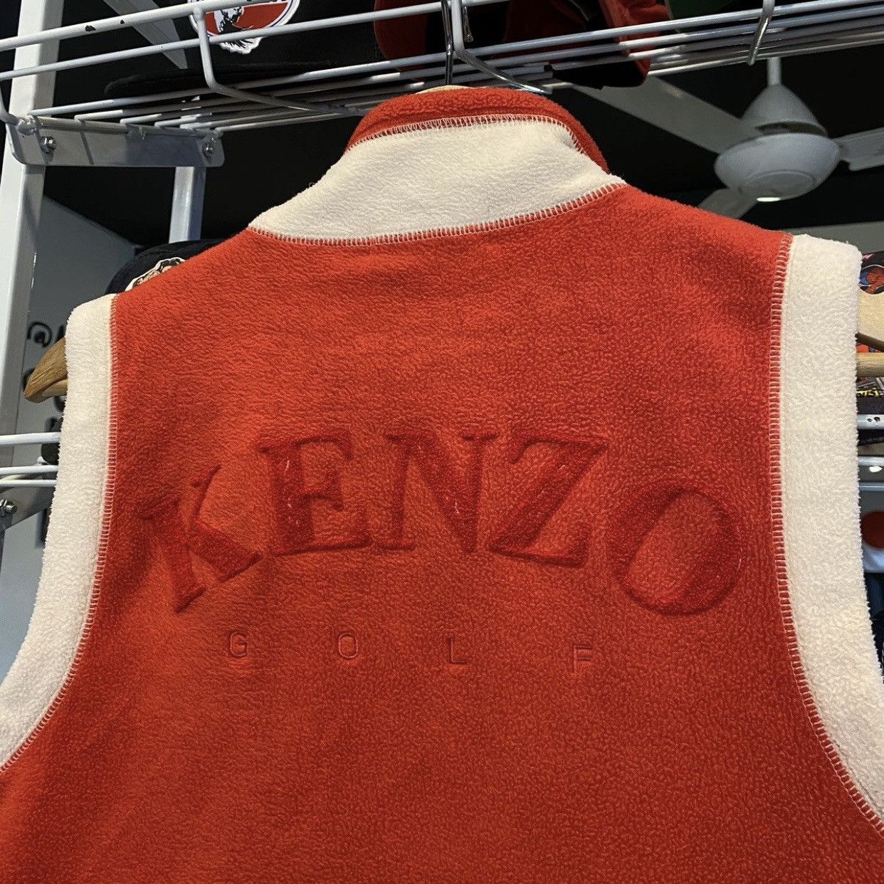 Kenzo Vintage Kenzo Golf Fleece Vest Jackets Size US S / EU 44-46 / 1 - 3 Thumbnail