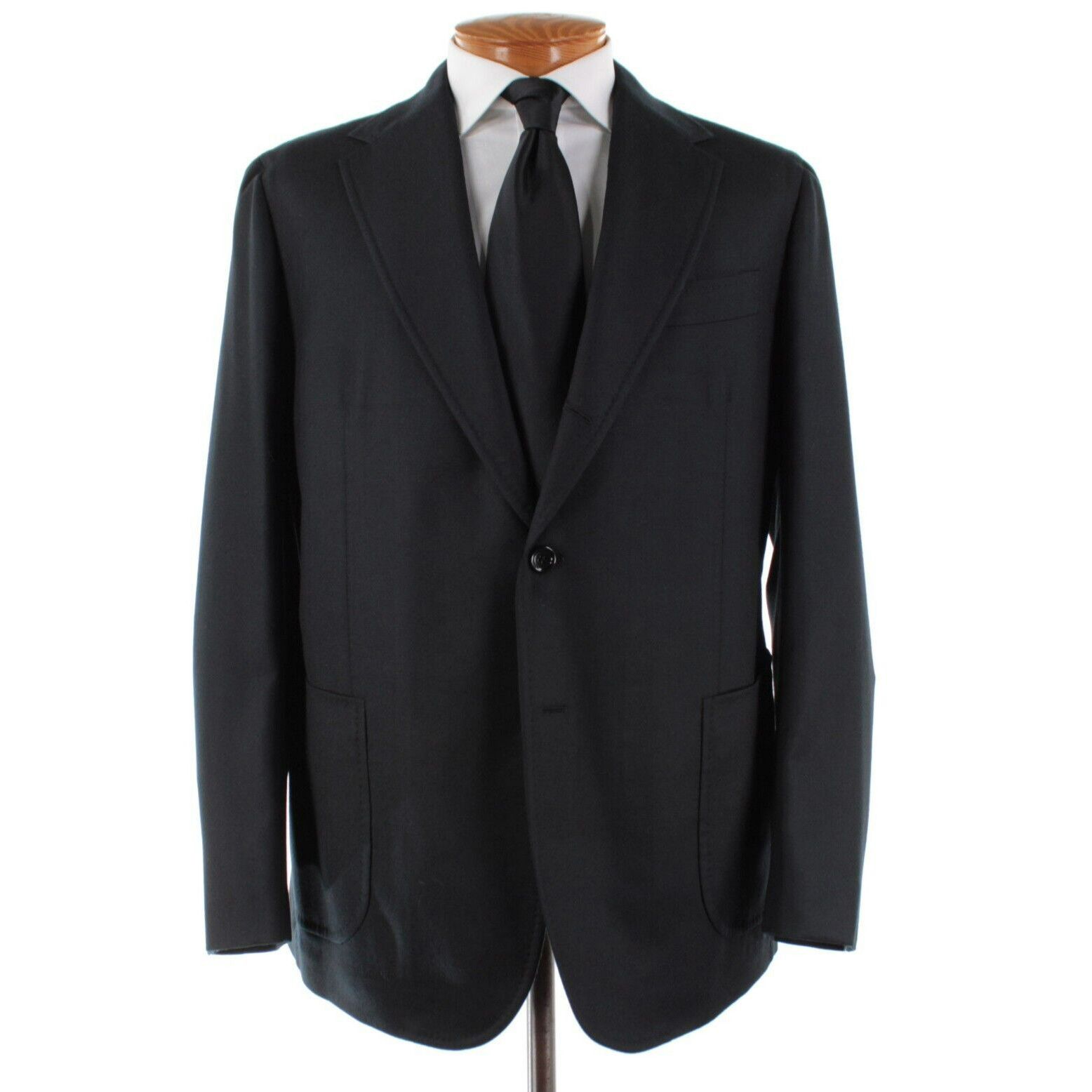 Other Stile Latino Suit Size US 44 Regular in Black Size 44R - 1 Thumbnail