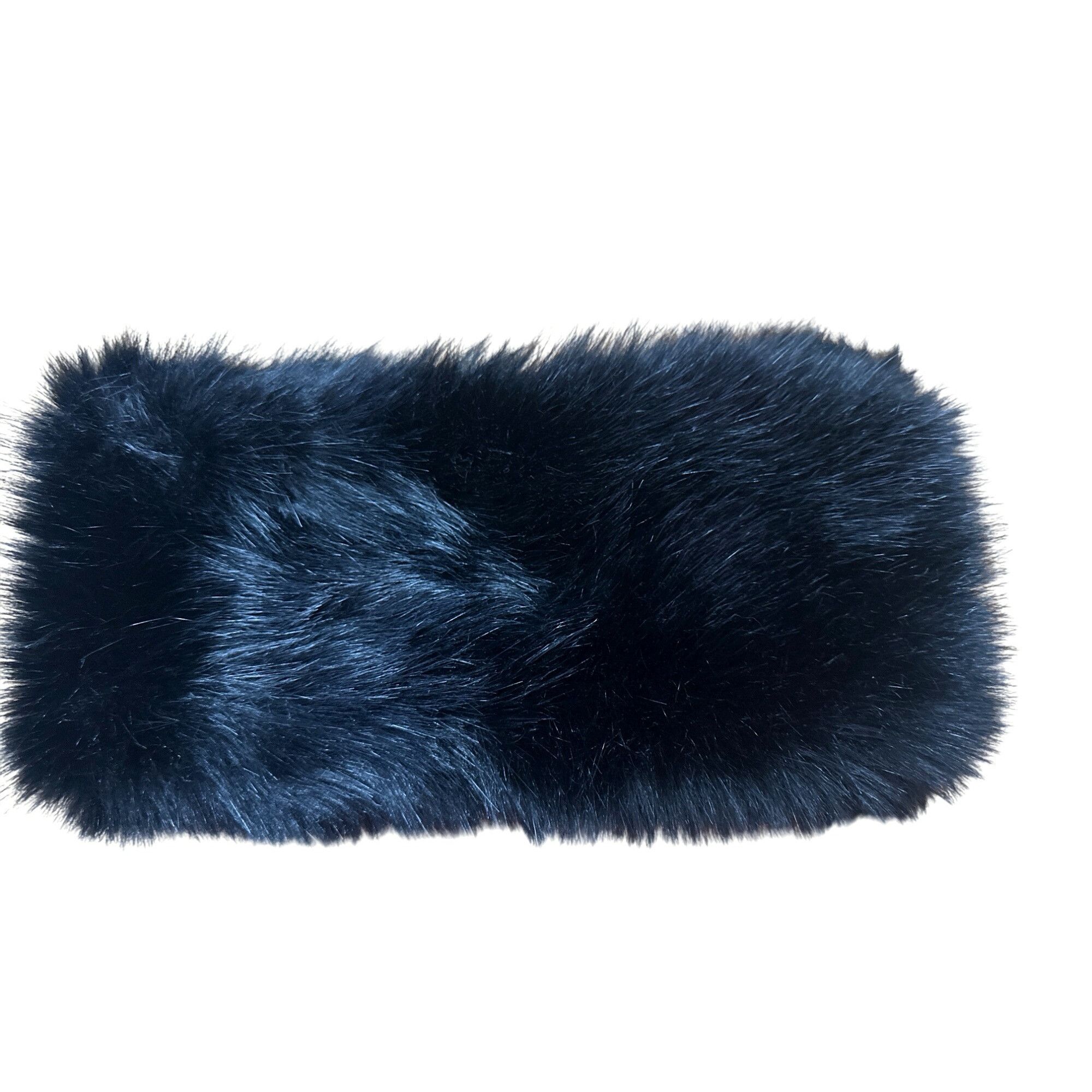 Other CCC Faux Fur Black Neck Warmer Scarf Muffler All Polyester F Size ONE SIZE - 1 Thumbnail