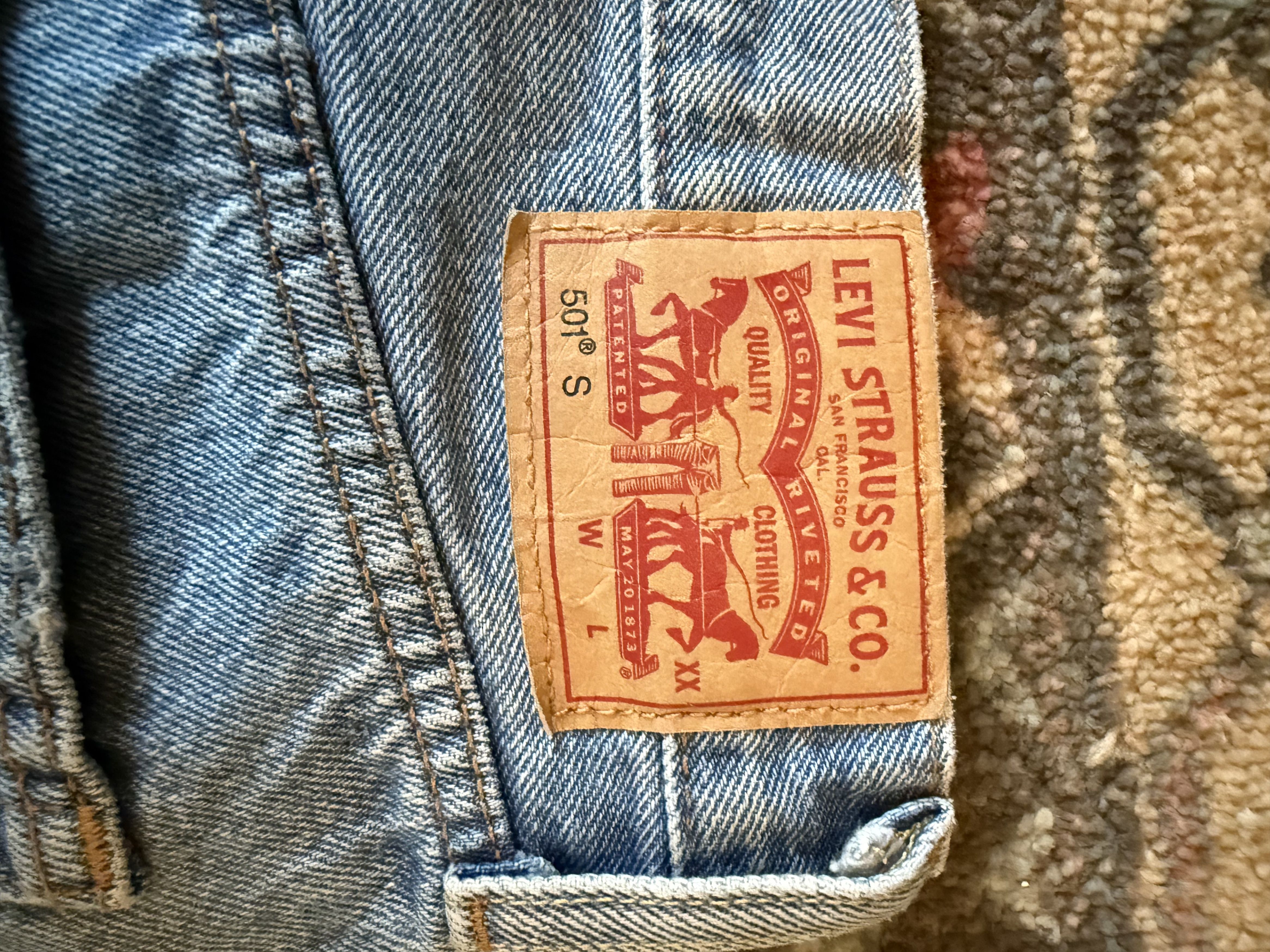 Levi's Vintage Clothing Levi's 501 Denim Jeans Size US 30 / EU 46 - 2 Thumbnail