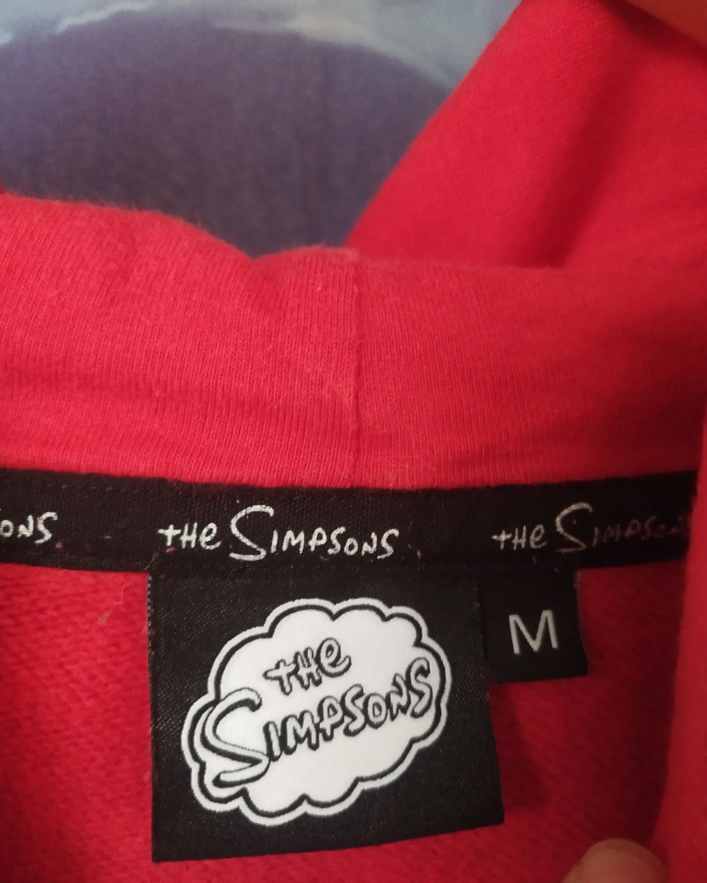 Beauty Beast The Simpsons Bad Boy Red Cartoon Streetwear Hoodie Size US M / EU 48-50 / 2 - 5 Thumbnail