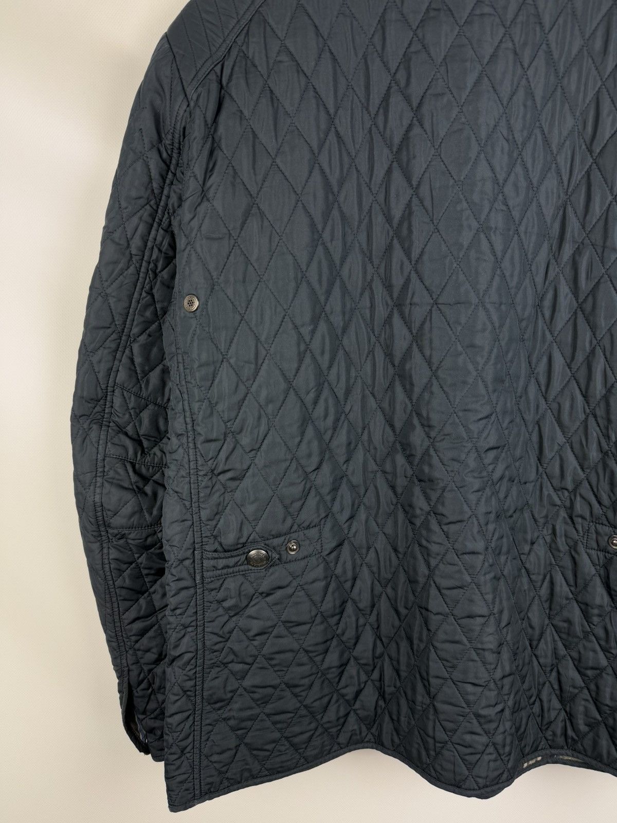 Belstaff Belstaff Men’s Quilted Jacket Size 56 Navy Size US XL / EU 56 / 4 - 19 Thumbnail