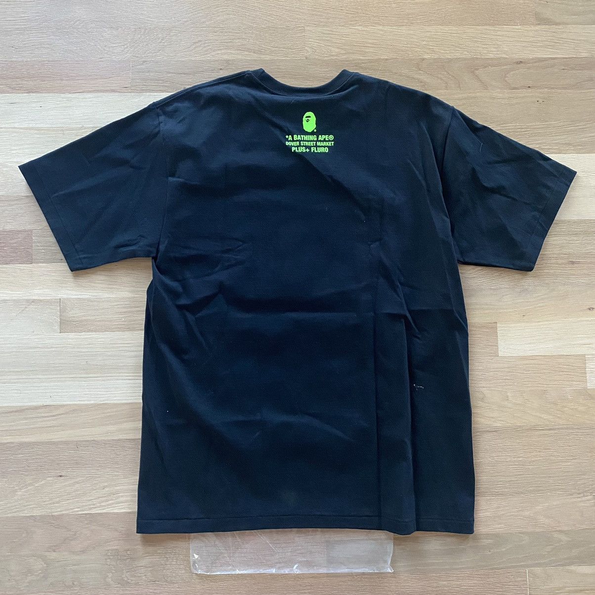 Bape BAPE Dover Street Market DSM Fluro Rebellion Tee Size US XL / EU 56 / 4 - 3 Thumbnail