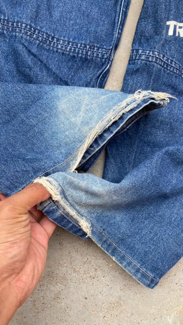 Other × Vintage Transer baggy skate denim Size US 33 - 10 Thumbnail
