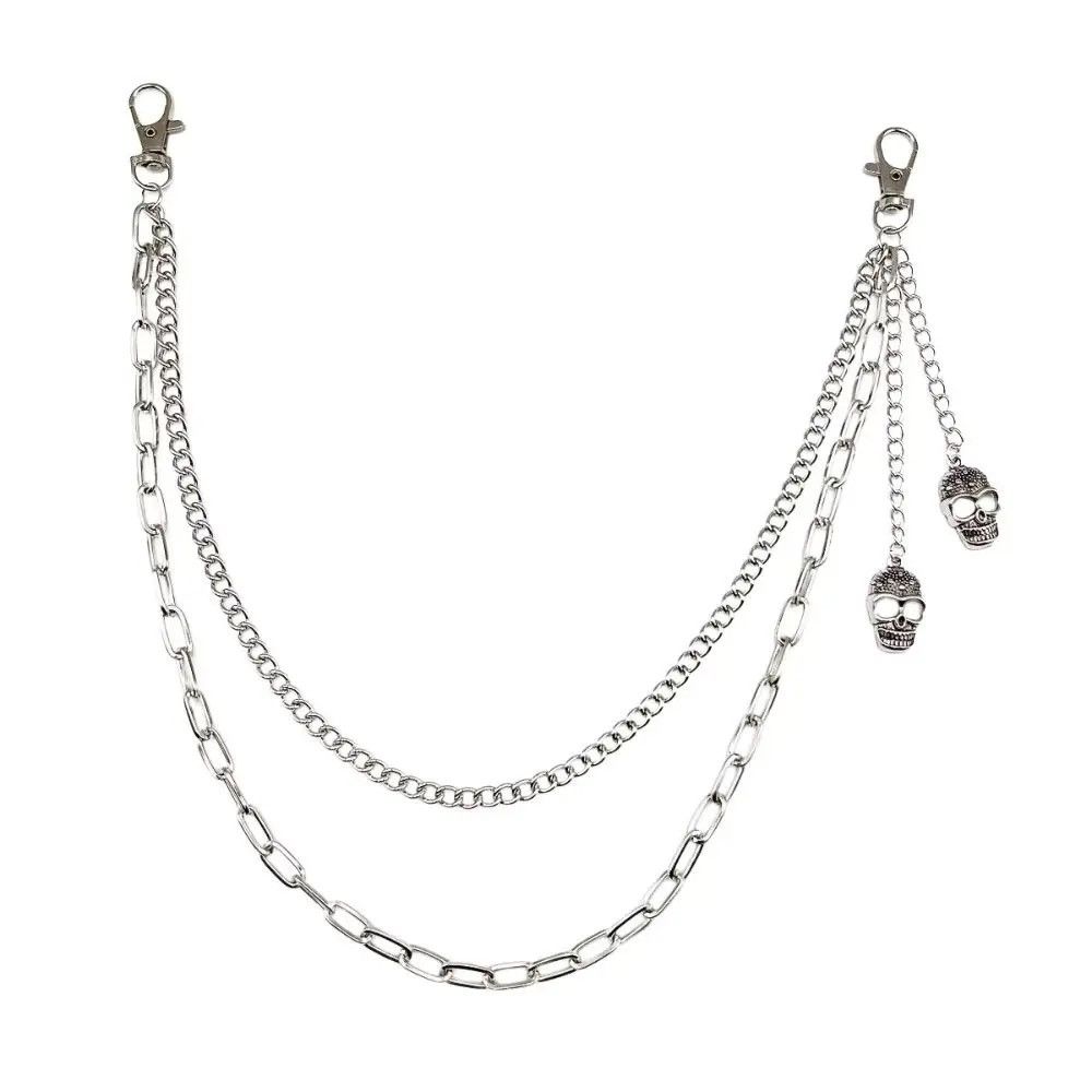 Other Double Skull Multilayer Pant Chain Size ONE SIZE - 3 Thumbnail