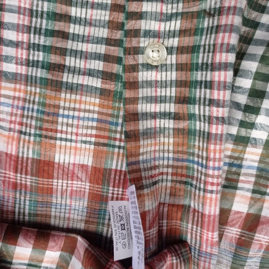 Etro ETRO 43 jacquard plaid casual shirt made in italy Size US XL / EU 56 / 4 - 5 Thumbnail