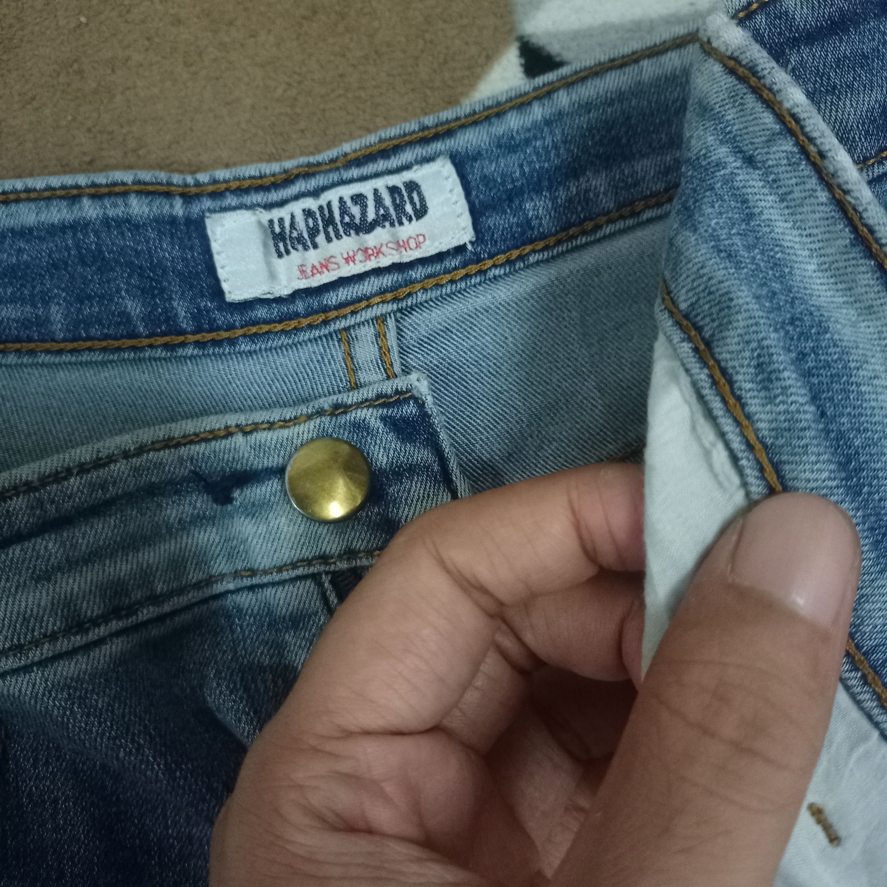 Japanese Brand Vintage Japanese Brand Blue Wash Flare Jeans Size 29" - 3 Thumbnail