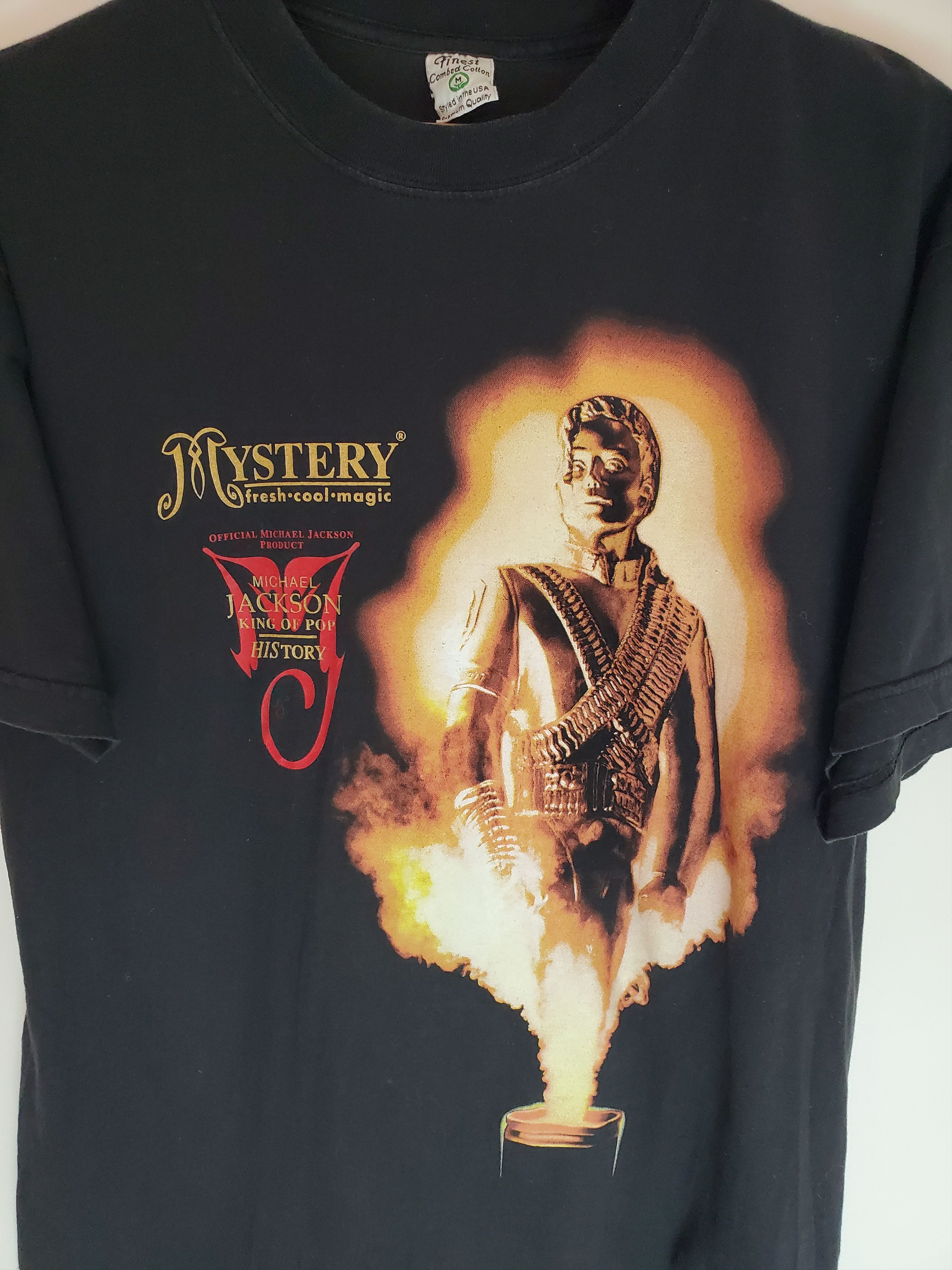 Michael Jackson MICHAEL JACKSON HISTORY WORLD TOUR1996-1997Mystery authentic Size US M / EU 48-50 / 2 - 2 Thumbnail