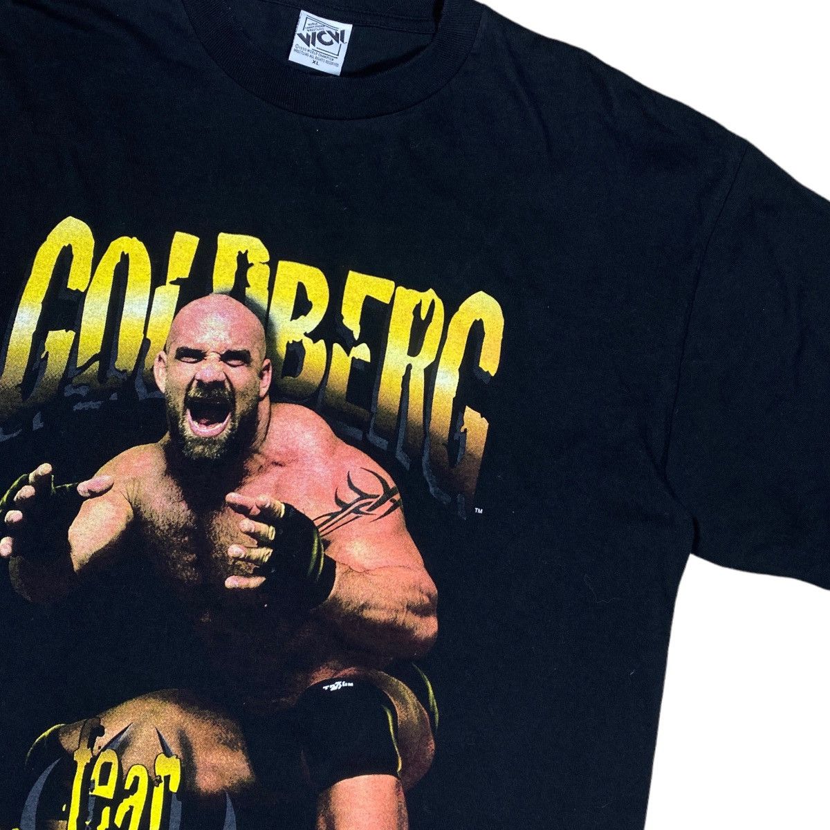 WWE 1998 GOLDBERG WCW FEAR THE SPEAR Size US XL / EU 56 / 4 - 2 Thumbnail
