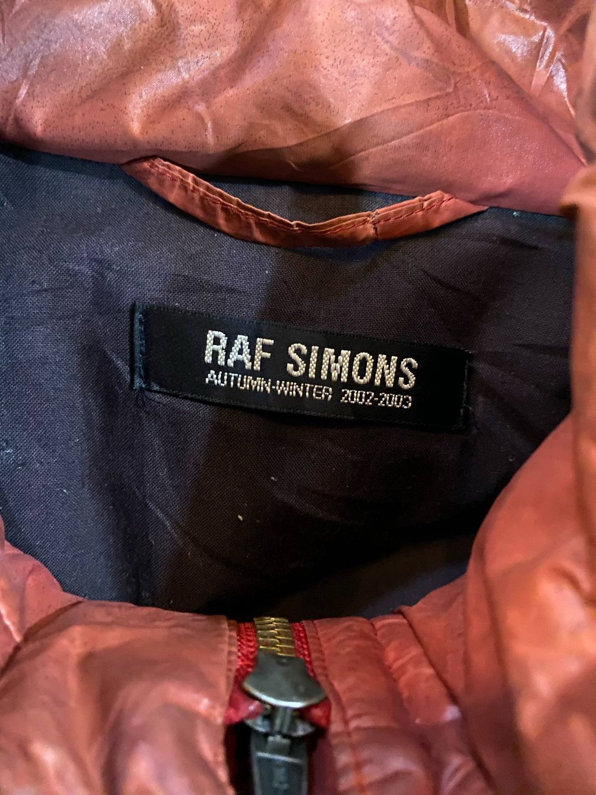 Raf Simons AW2002 Raf simons RUNWAY Virginia Creeper Puffer Jacket Size US M / EU 48-50 / 2 - 5 Thumbnail