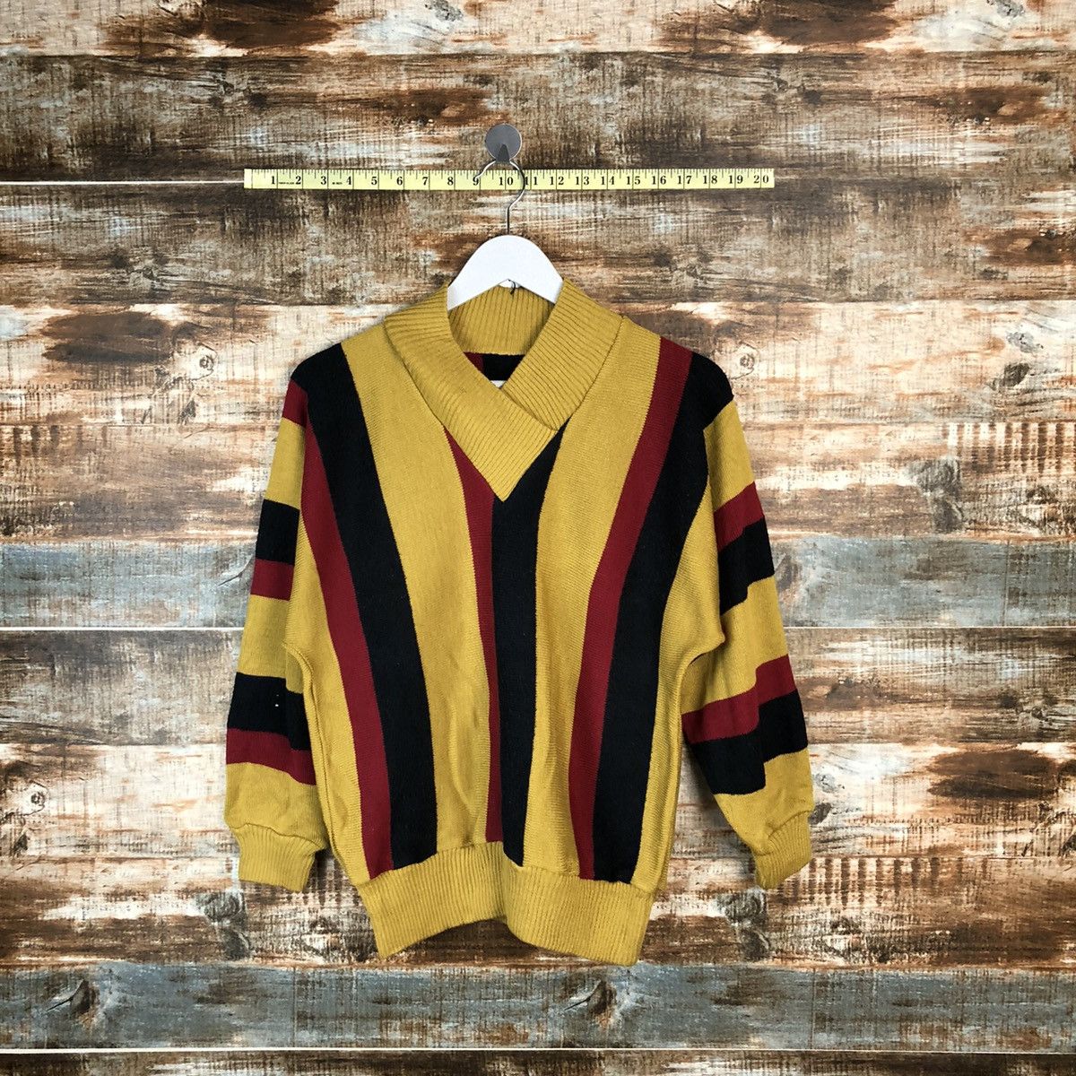 Vintage Japanese Brand Yellow Knitwear #A1634 Size M / US 6-8 / IT 42-44 - 1 Thumbnail