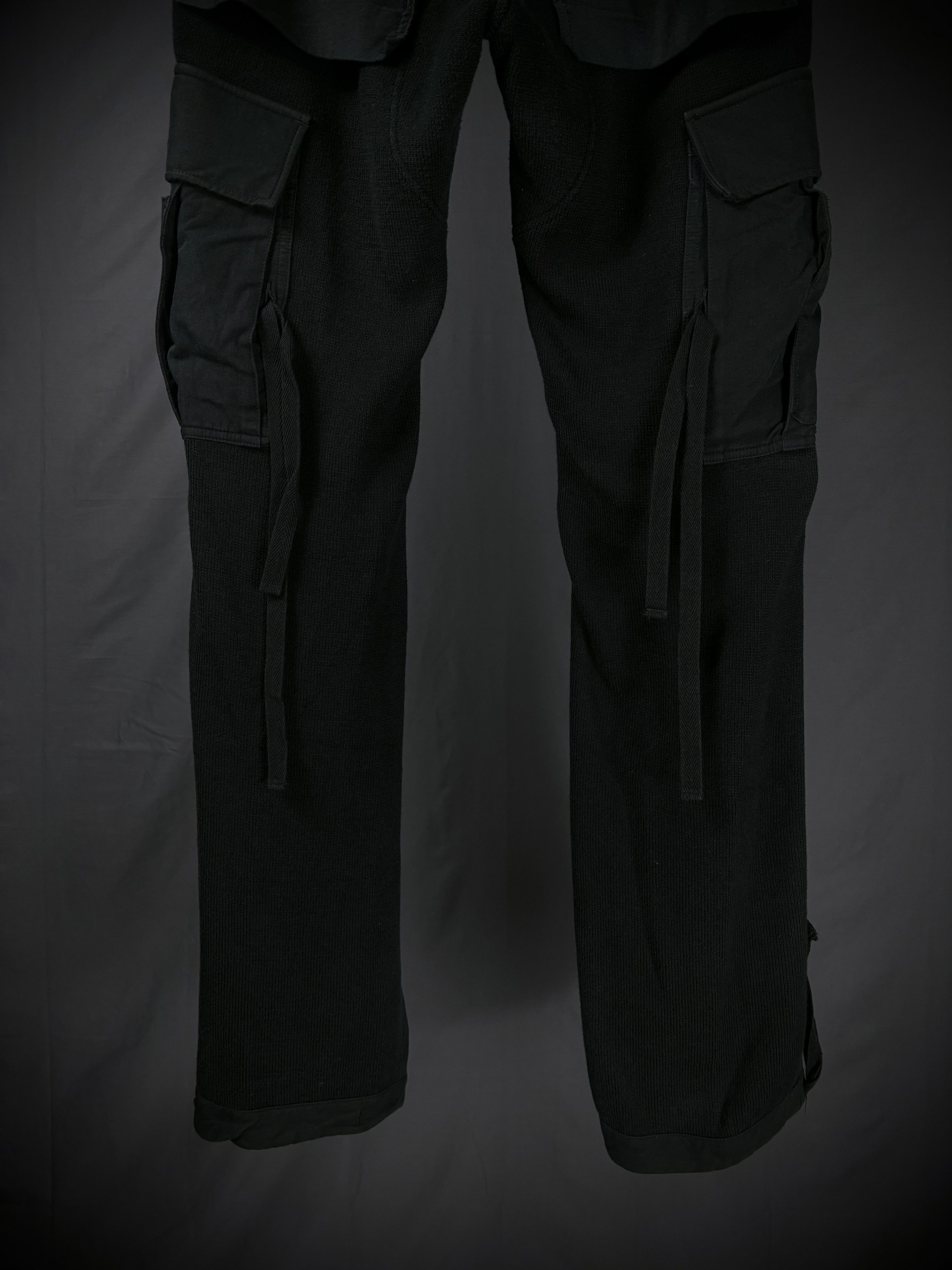 Maison MIHARA YASUHIRO Miharayasuhiro 3D Hybrid Cargo Pants – 2000s Size US 30 / EU 46 - 9 Thumbnail