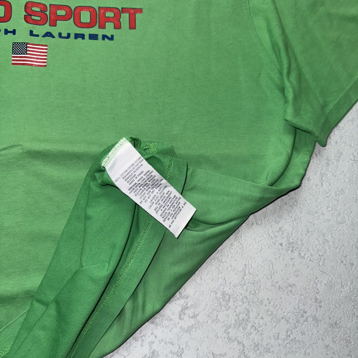 Polo Ralph Lauren 90s Polo Sport Vintage T Shirt Size US XL / EU 56 / 4 - 6 Thumbnail
