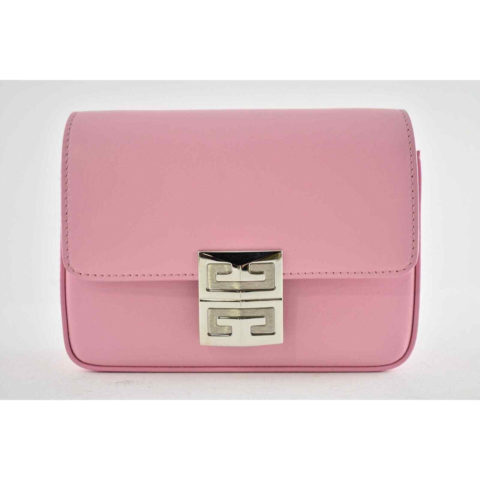 Givenchy Givenchy Mini Leather Silver Flap Crossbody Shoulder Bag Size ONE SIZE - 2 Thumbnail