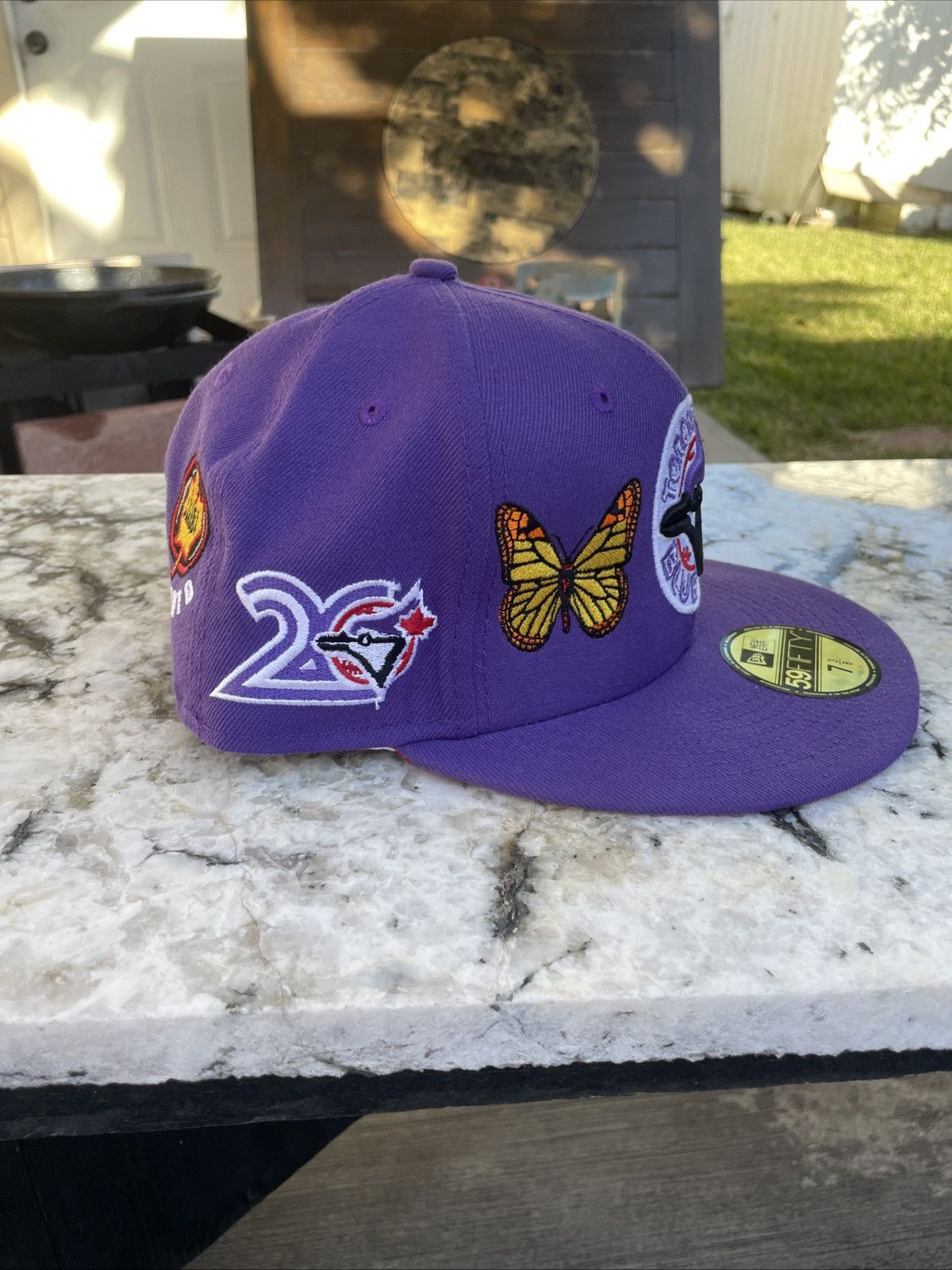 Other Blue Jays Rare 2 of 5 New Era Fitted 7/38 Size ONE SIZE - 2 Thumbnail
