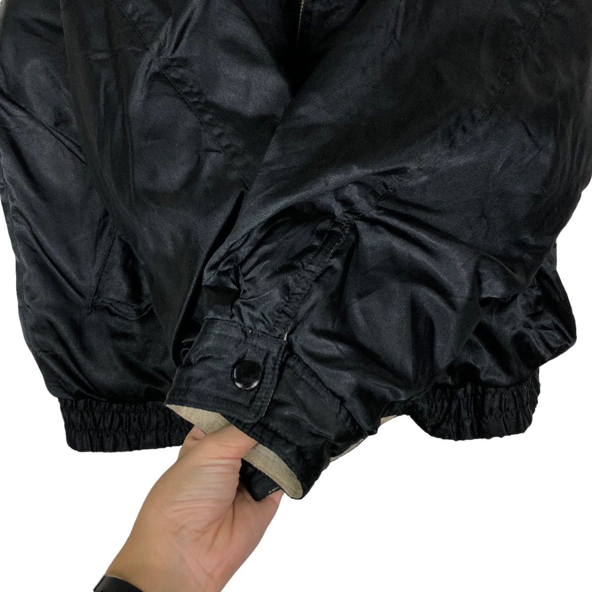 Japanese Brand 🔥Vtg Reversible Bomber Jacket Club League Sports Big Logo Size US L / EU 52-54 / 3 - 14 Thumbnail