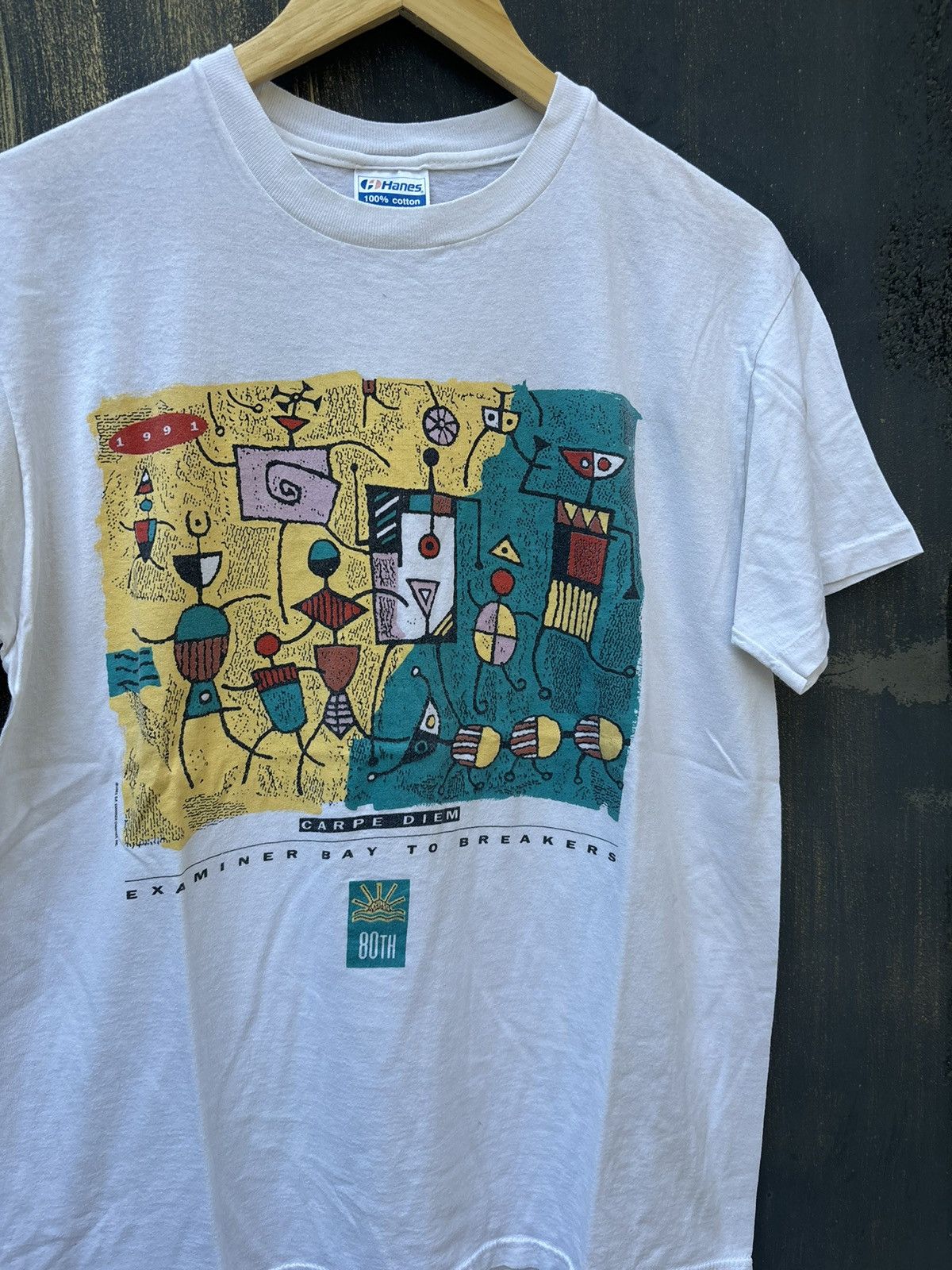 Vintage RARE! Vintage 90’s Art Carpe Diem Promo Size US L / EU 52-54 / 3 - 1 Thumbnail