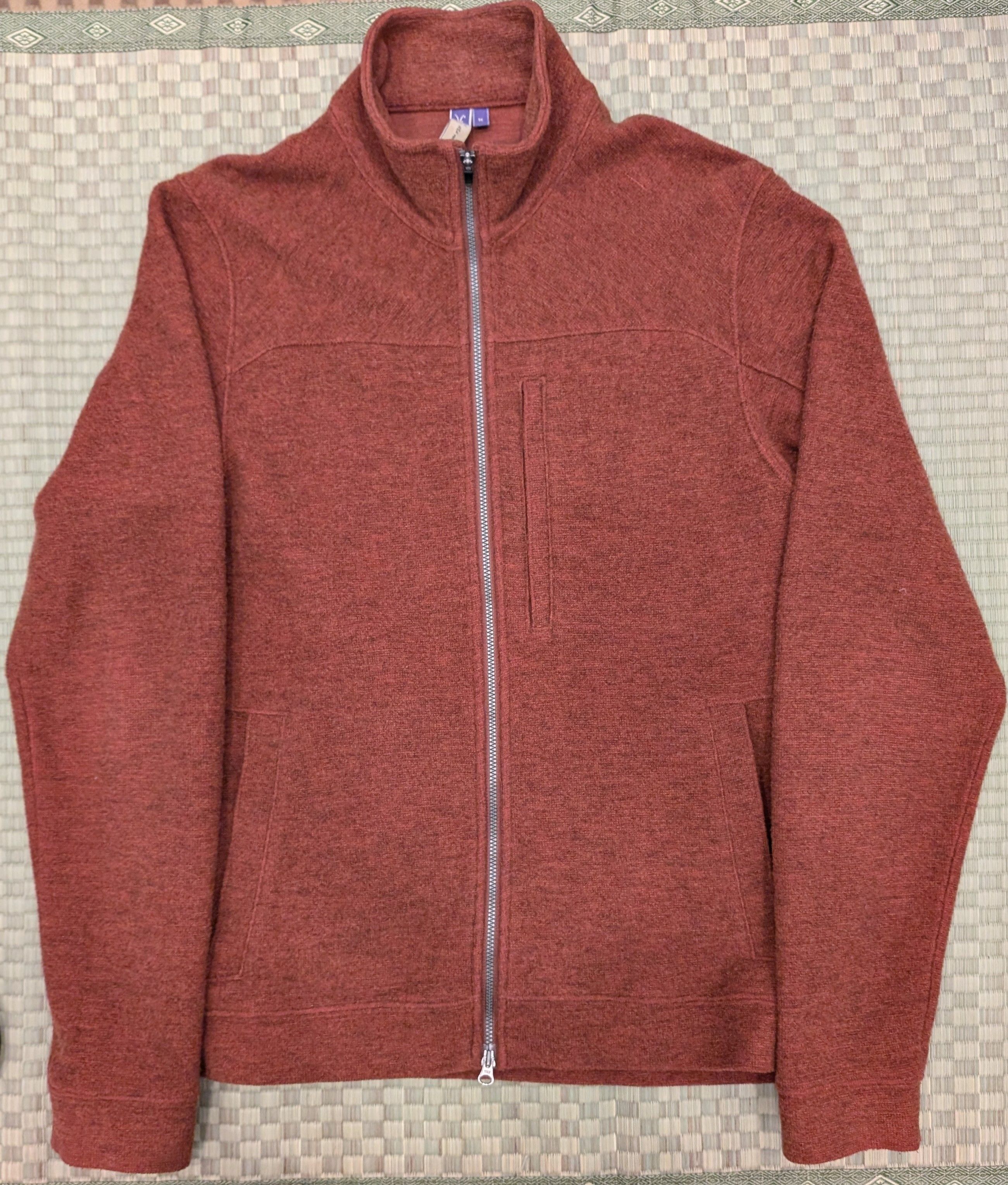 Ibex Ibex Full Zip Sweater Burnt Orange Made in USA Size US M / EU 48-50 / 2 - 1 Thumbnail