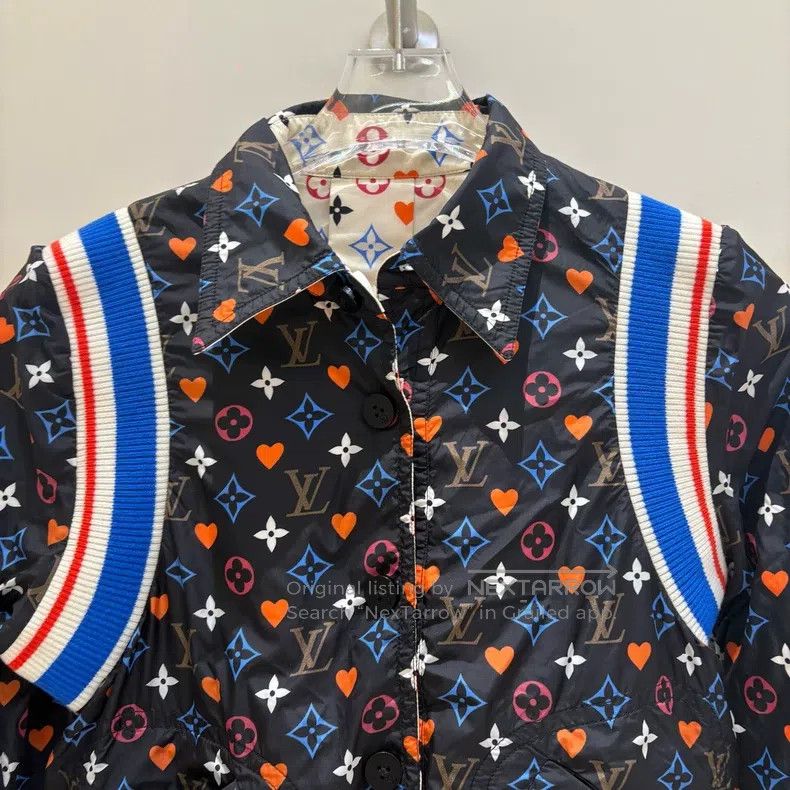 Louis Vuitton Louis Vuitton Nylon presbyopic print reversible jacket Size XS / US 0-2 / IT 36-38 - 5 Thumbnail