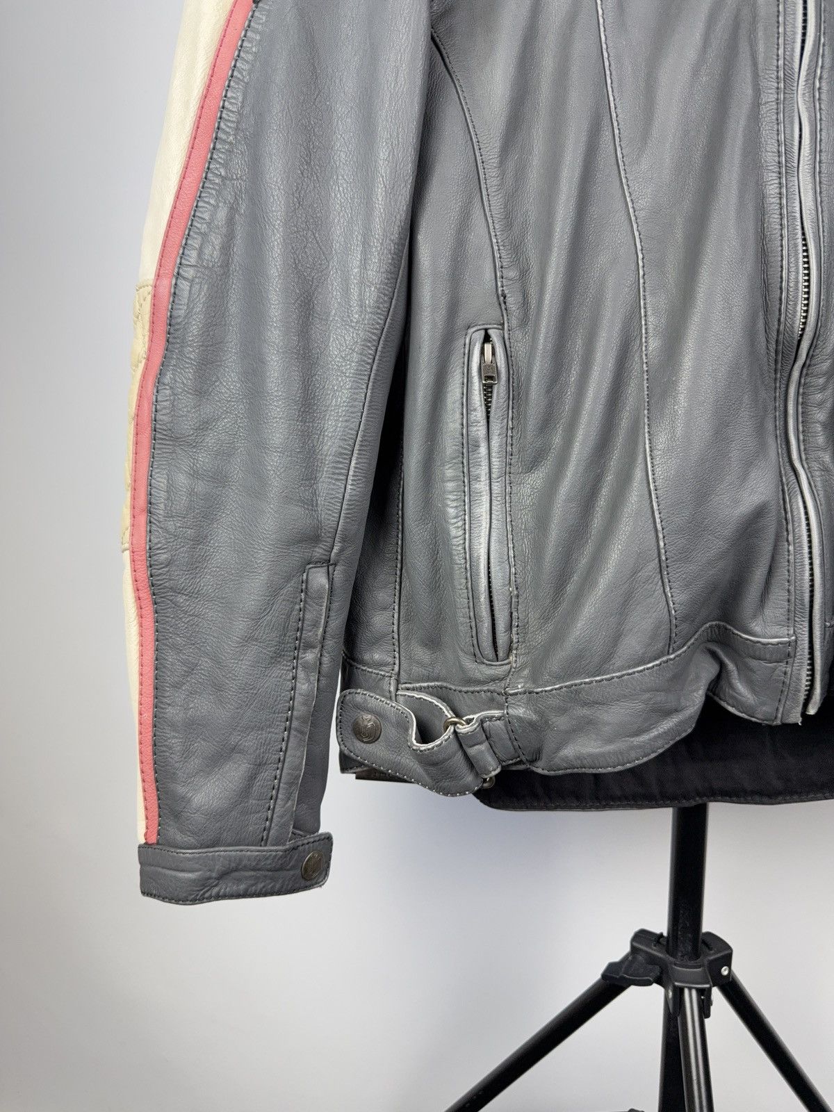 Harley Davidson Vintage 90s Retro HELD Leather Jacket Biker Moto Size US S / EU 44-46 / 1 - 3 Thumbnail