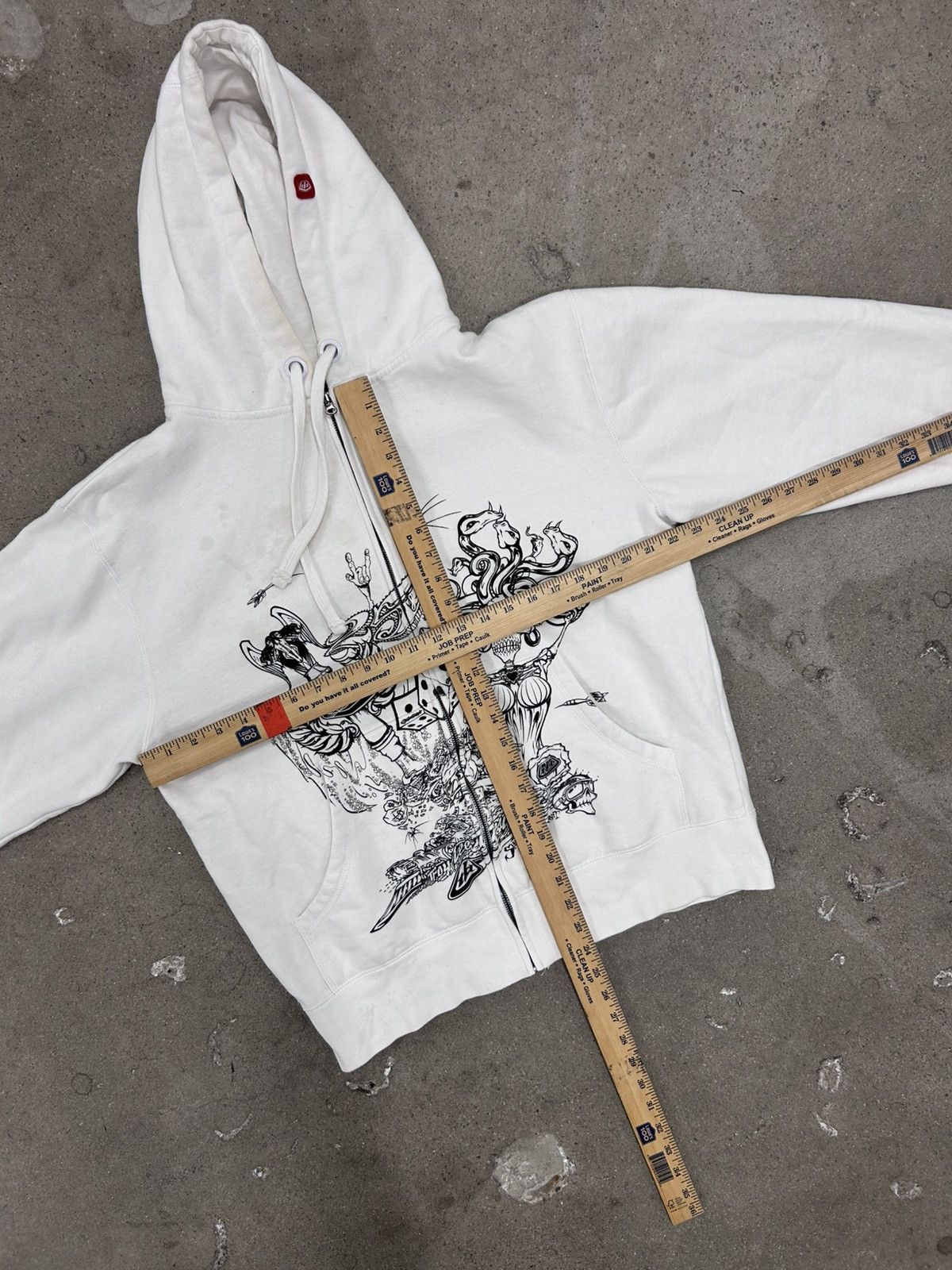 Affliction Y2K Cybergrunge hoodie size large Size US L / EU 52-54 / 3 - 7 Thumbnail